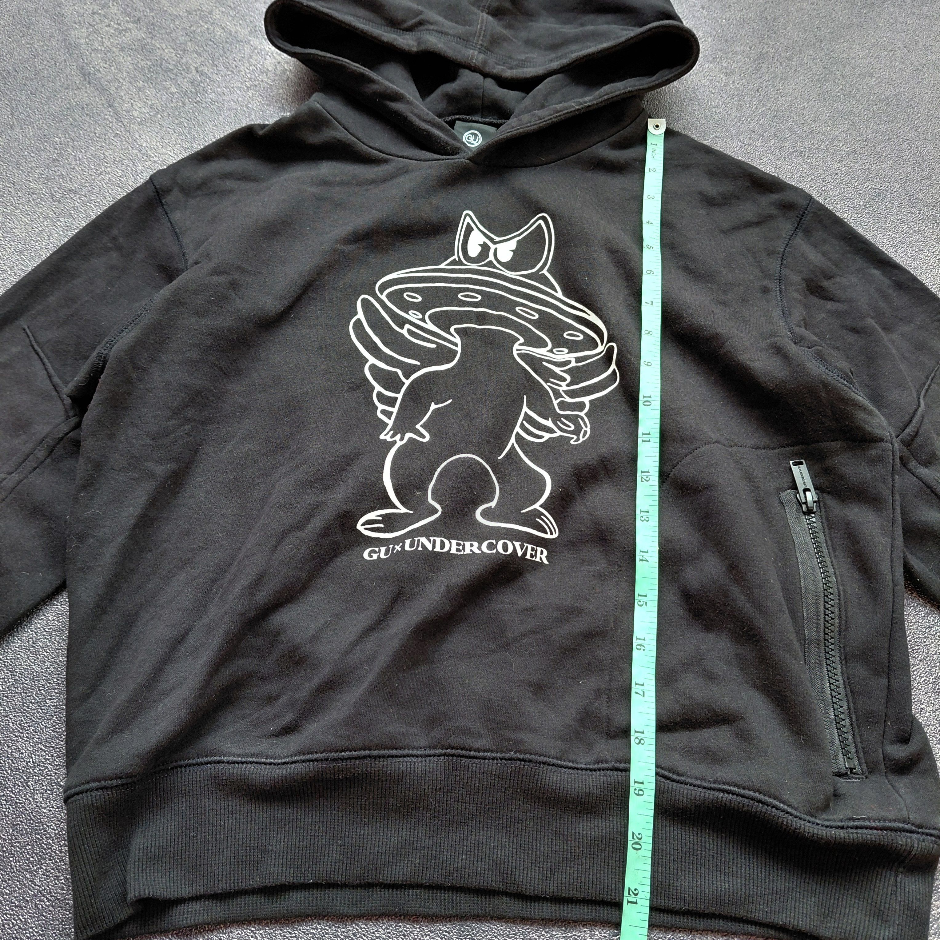 GU × Undercover GU X Undercover Hoodie Size US S / EU 44-46 / 1 - 8 Thumbnail