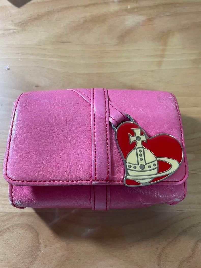 Vivienne Westwood Vivienne Westwood The wallet is pink Size ONE SIZE - 2 Thumbnail