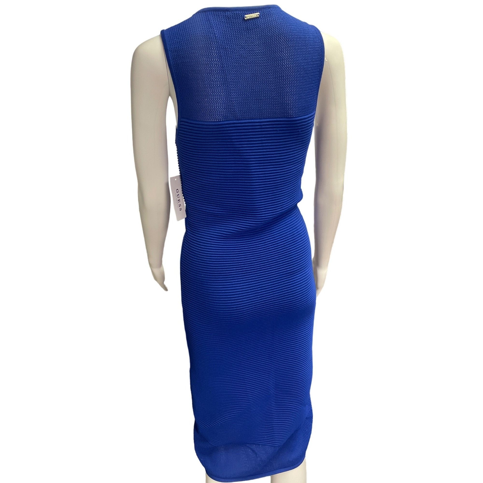 Guess Guess Women's Blue Sleeveless Maxi Dress Stretch Size M SKU Size M / US 6-8 / IT 42-44 - 3 Thumbnail