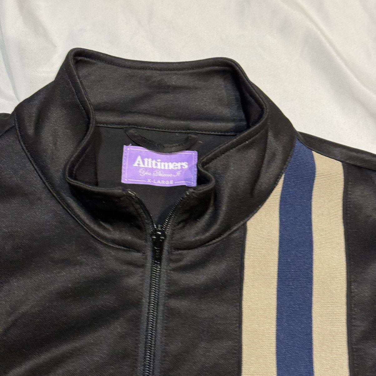 Alltimers Alltimers Zip up Pinstripe jump-suite Size US XL / EU 56 / 4 - 5 Thumbnail