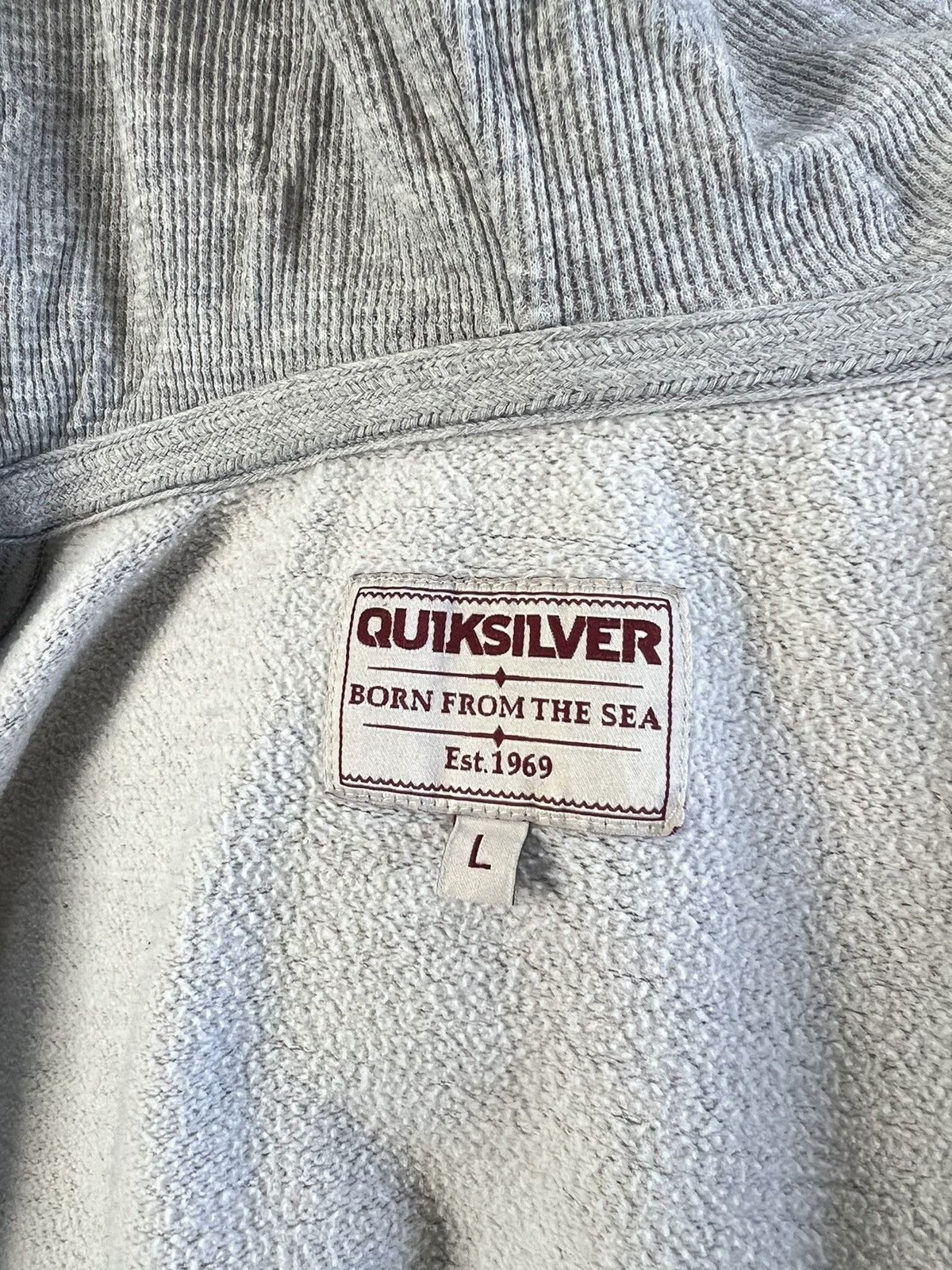 Quiksilver Vintage Quiksilver Hoodie Size L Size US L / EU 52-54 / 3 - 8 Thumbnail