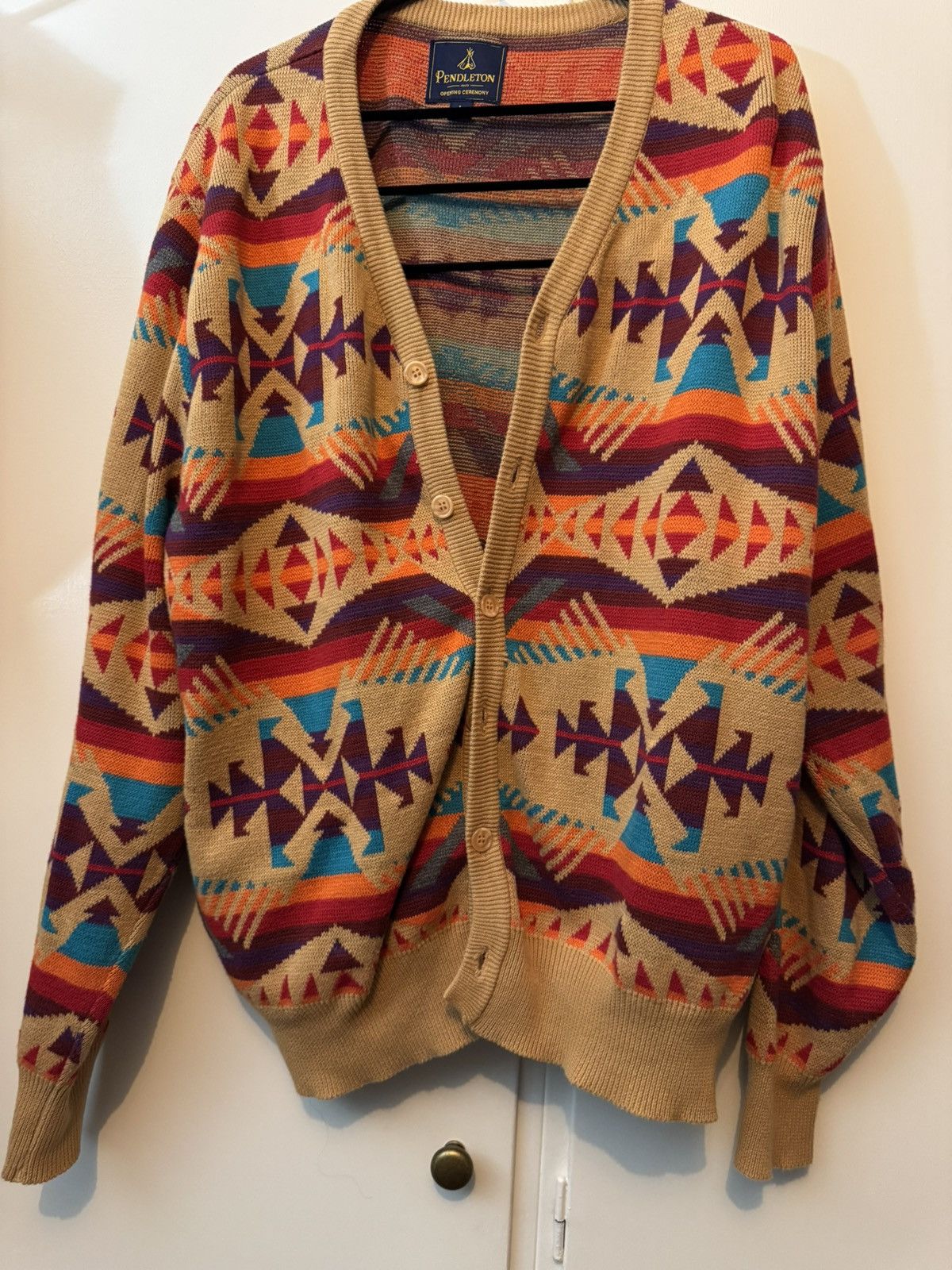 Opening Ceremony × Pendleton Pendelton x Opening Ceremony Cardigan Size US L / EU 52-54 / 3 - 1 Thumbnail