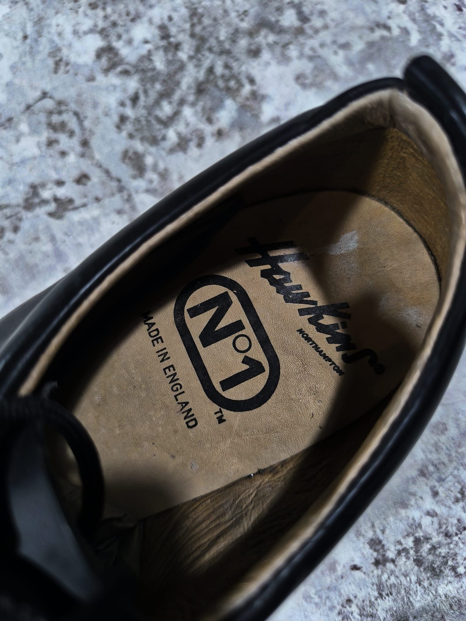 Dr. Martens hawkins dr martens black leather derby shoes Size US 7.5 / EU 40-41 - 10 Thumbnail