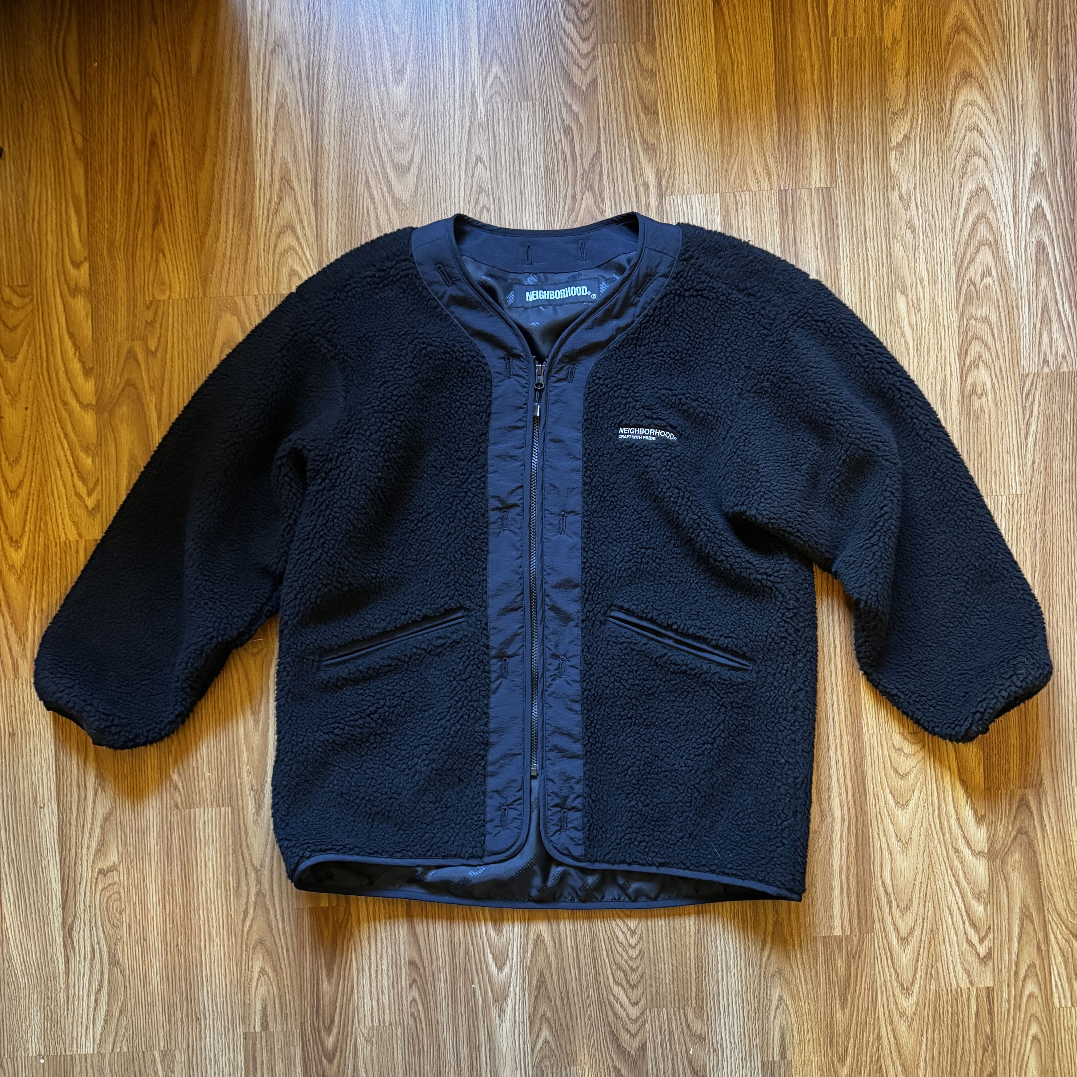 Neighborhood Neighborhood Boa Fleece Liner Jacket Size US S / EU 44-46 / 1 - 1 Thumbnail