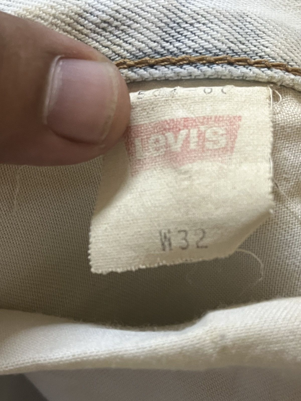 Levi's Vintage Clothing Vintage Levi’s 504 Mudwash Faded Distressed Denim Size US 31 - 10 Thumbnail