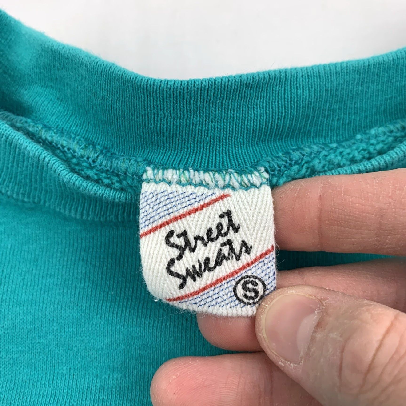 Vintage VINTAGE Myrtle Beach Sweatshirt Womens Small Blue Pullover Lighthouse Beach 90s Size S / US 4 / IT 40 - 3 Thumbnail