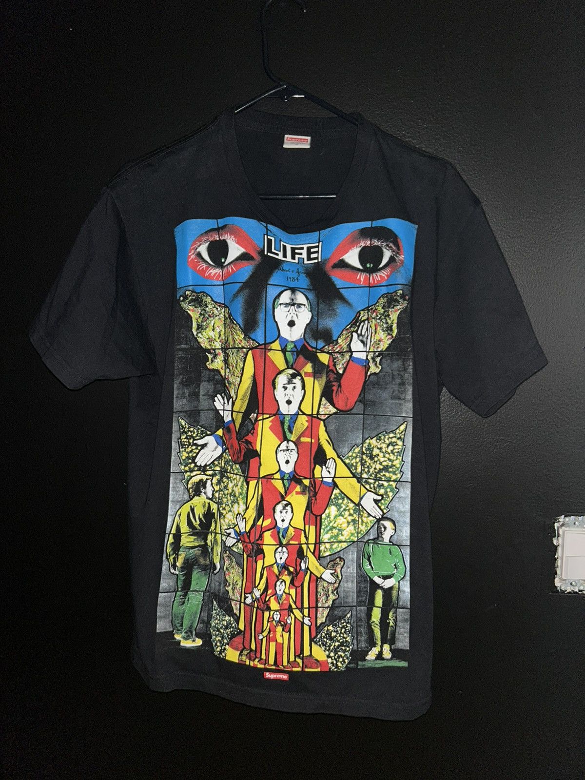 Supreme Supreme Gilbert & George LIFE Tee Size US M / EU 48-50 / 2 - 1 Thumbnail