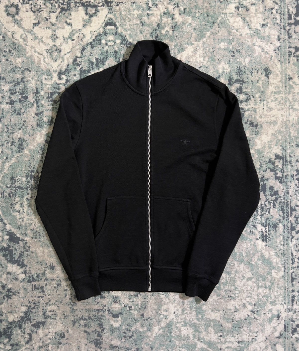 image of Dior Hedi Era Hi Neck Sweater Size 48 in Black, Men's