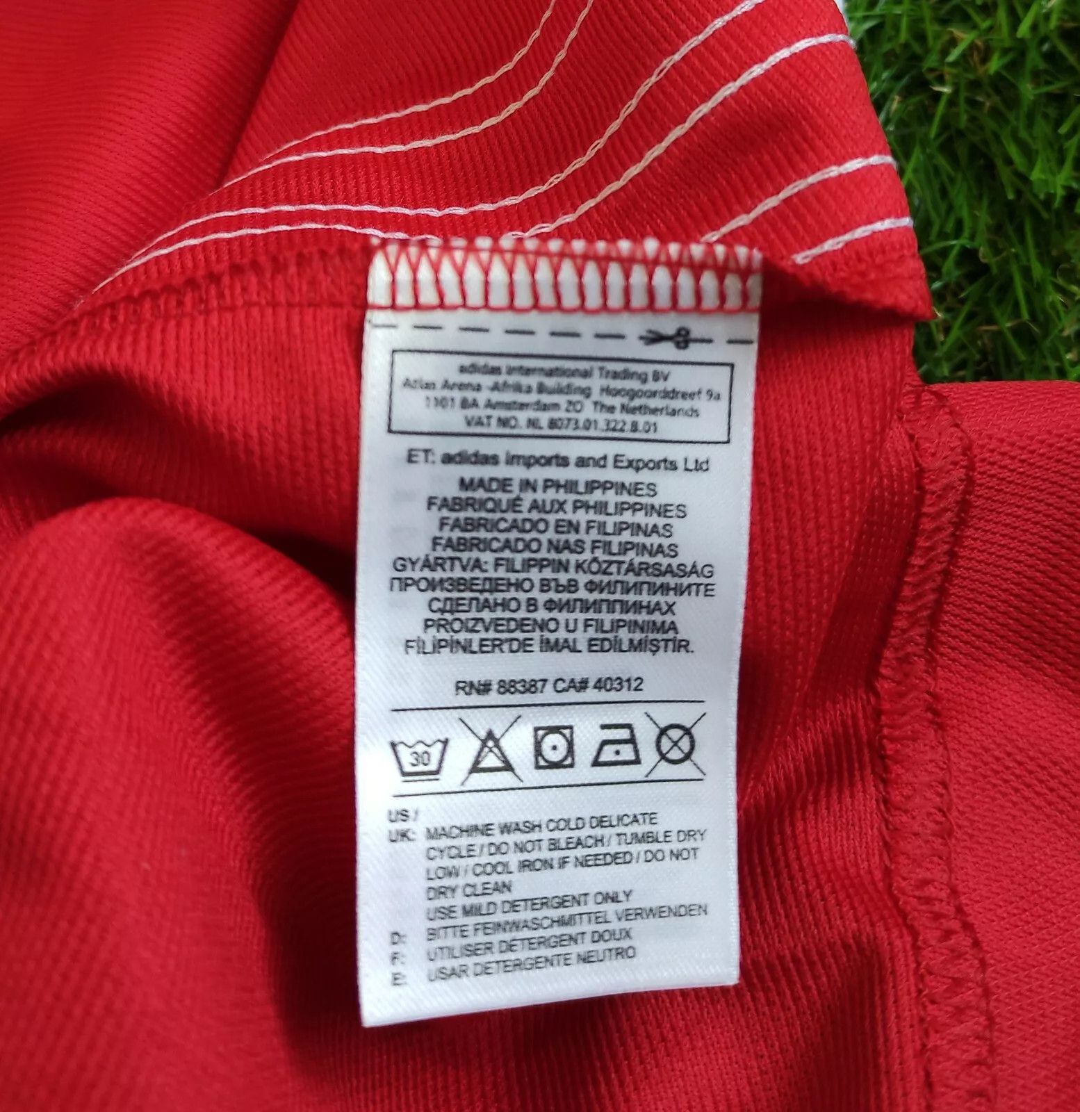 Adidas RHEINSTARS KÖLN #9 BUNDESLIGA BASKETBALL SHIRT JERSEY TRIKOT Size US M / EU 48-50 / 2 - 4 Thumbnail