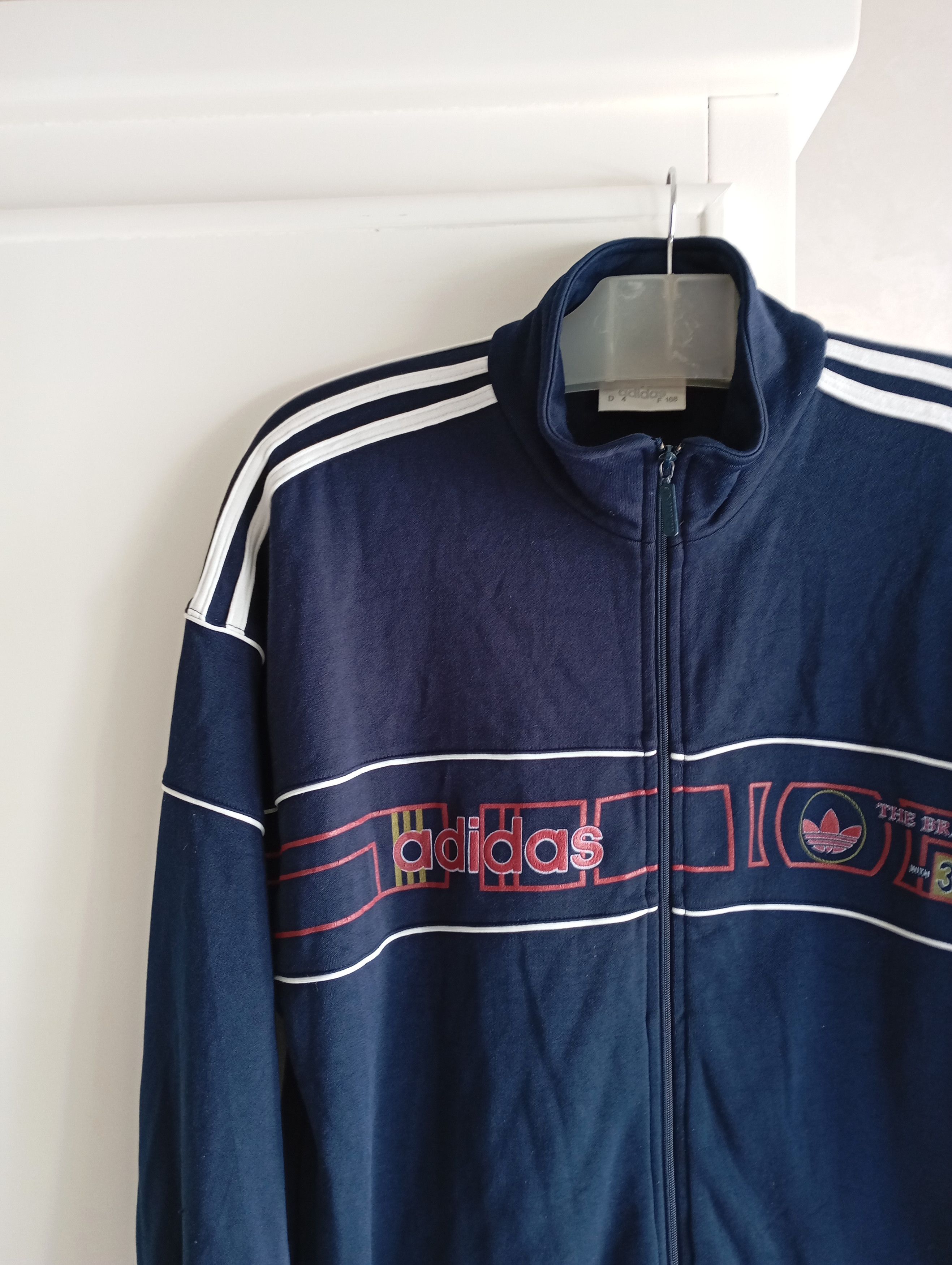 Adidas × Vintage Adidas Vintage Track Jacket Y2k 90s Size US S / EU 44-46 / 1 - 4 Thumbnail