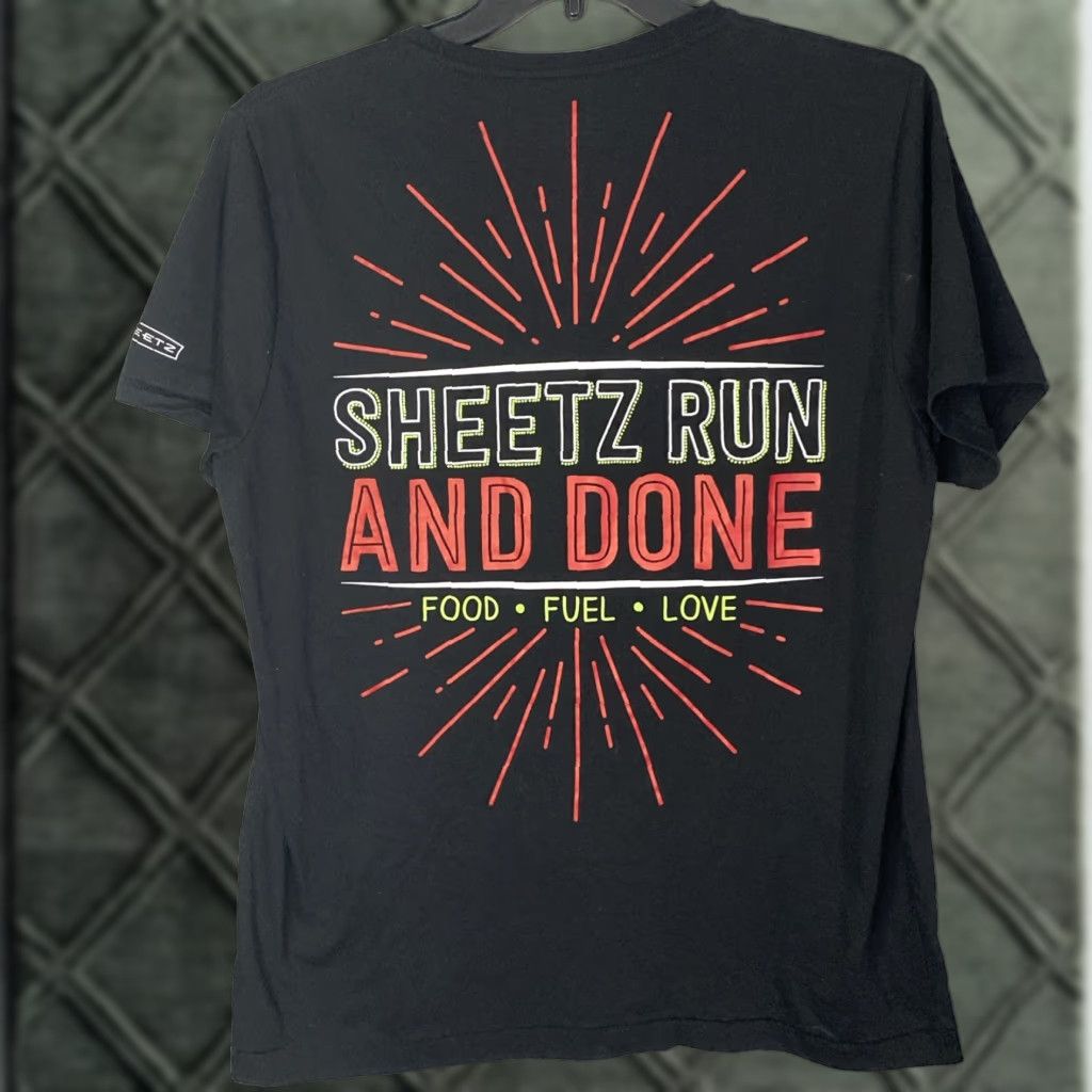 Vintage Sheetz T-Shirt Men Adult Large Black Chest Pocket Work Tee L 22x28 Size US L / EU 52-54 / 3 - 1 Thumbnail