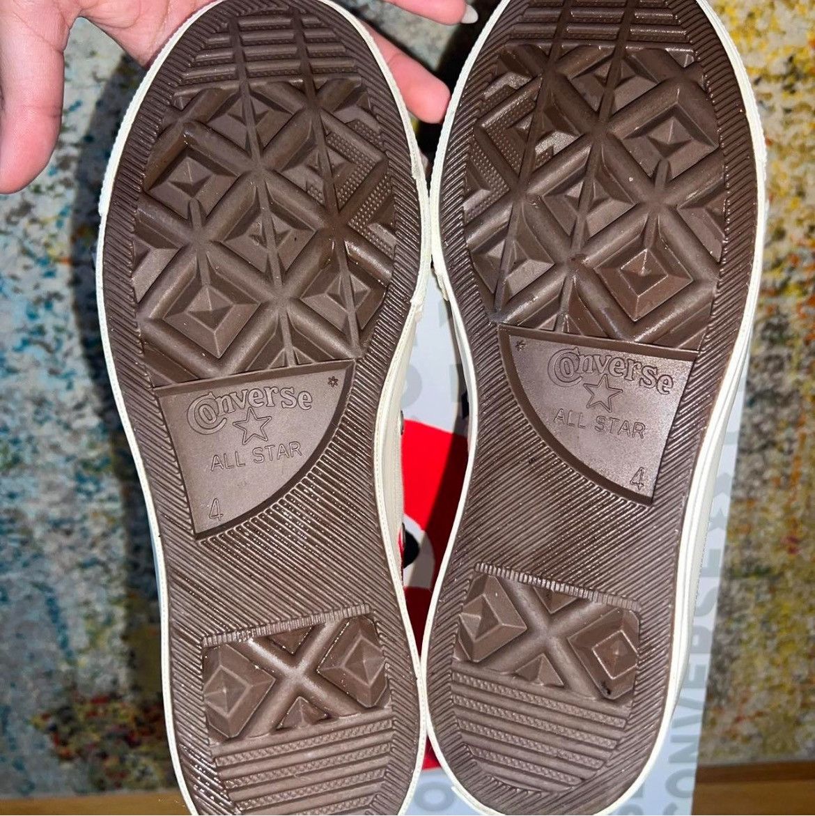 Comme des Garcons PLAY × Converse Converse x Comme des Garçons PLAY Chuck 70 Hi Size US 6 / IT 36 - 3 Thumbnail