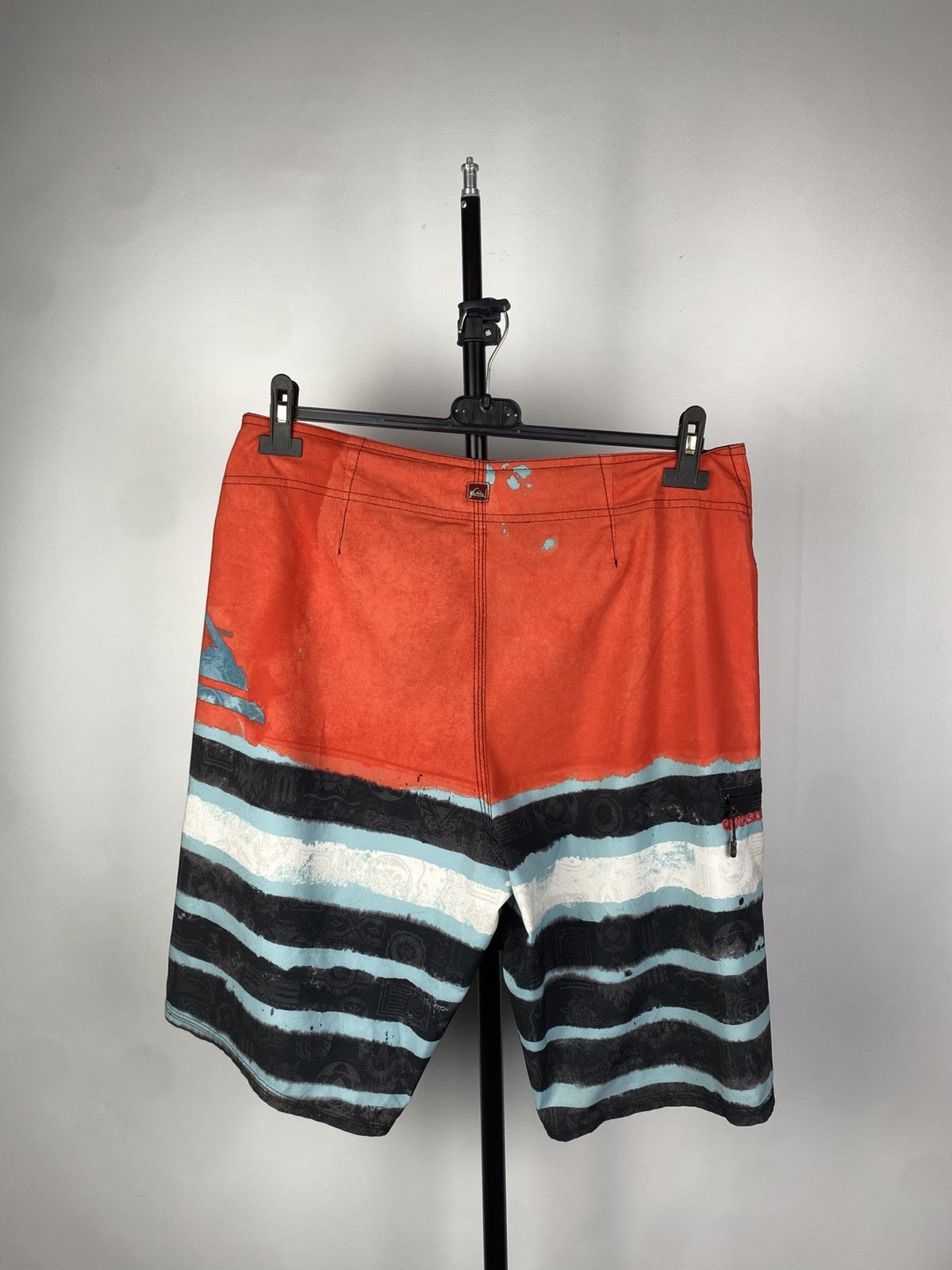 Quicksilver × Quiksilver × Vintage Rare Vintage Quiksilver Logo Nylon Shorts Y2K Size US 33 - 8 Thumbnail