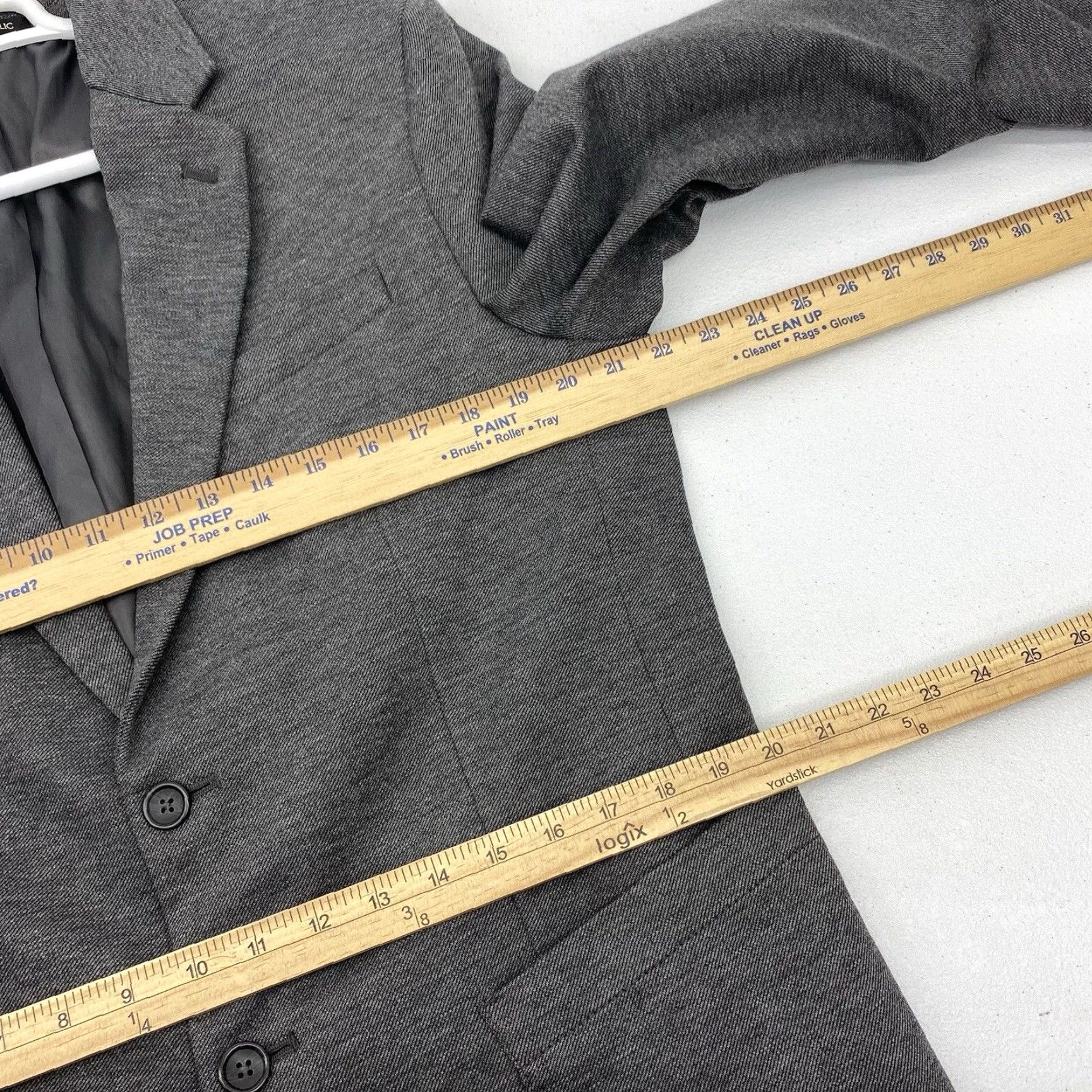 Banana Republic Banana Republic Blazer Men's 42R Two Button Casual Jacket Sport Coat Size 42R - 6 Thumbnail