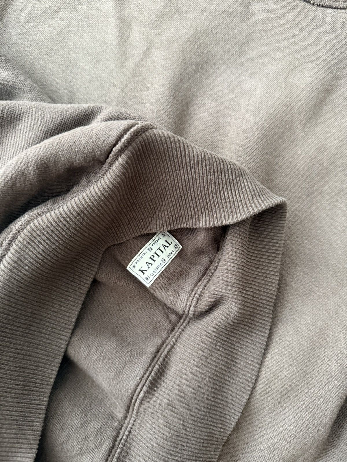 Kapital Kapital Reversible Fleece Elbow Rip Hoodie Loewe Balenciaga Size US XL / EU 56 / 4 - 5 Thumbnail