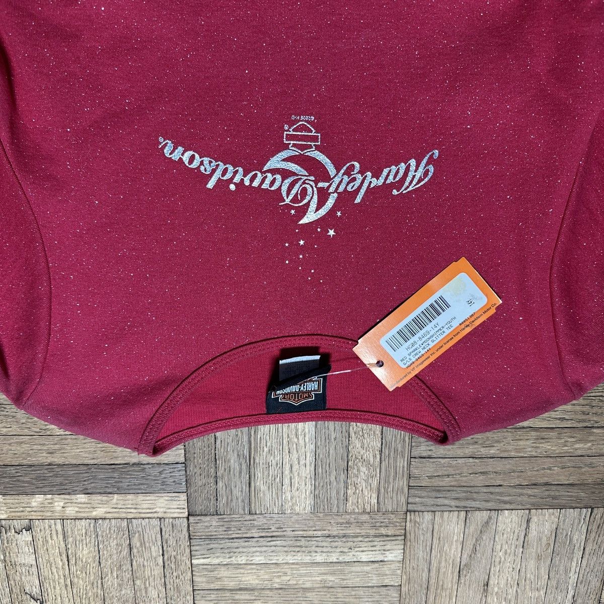 Harley Davidson × Vintage Vintage Harley Davidson long sleeve baby tee Size ONE SIZE - 3 Thumbnail