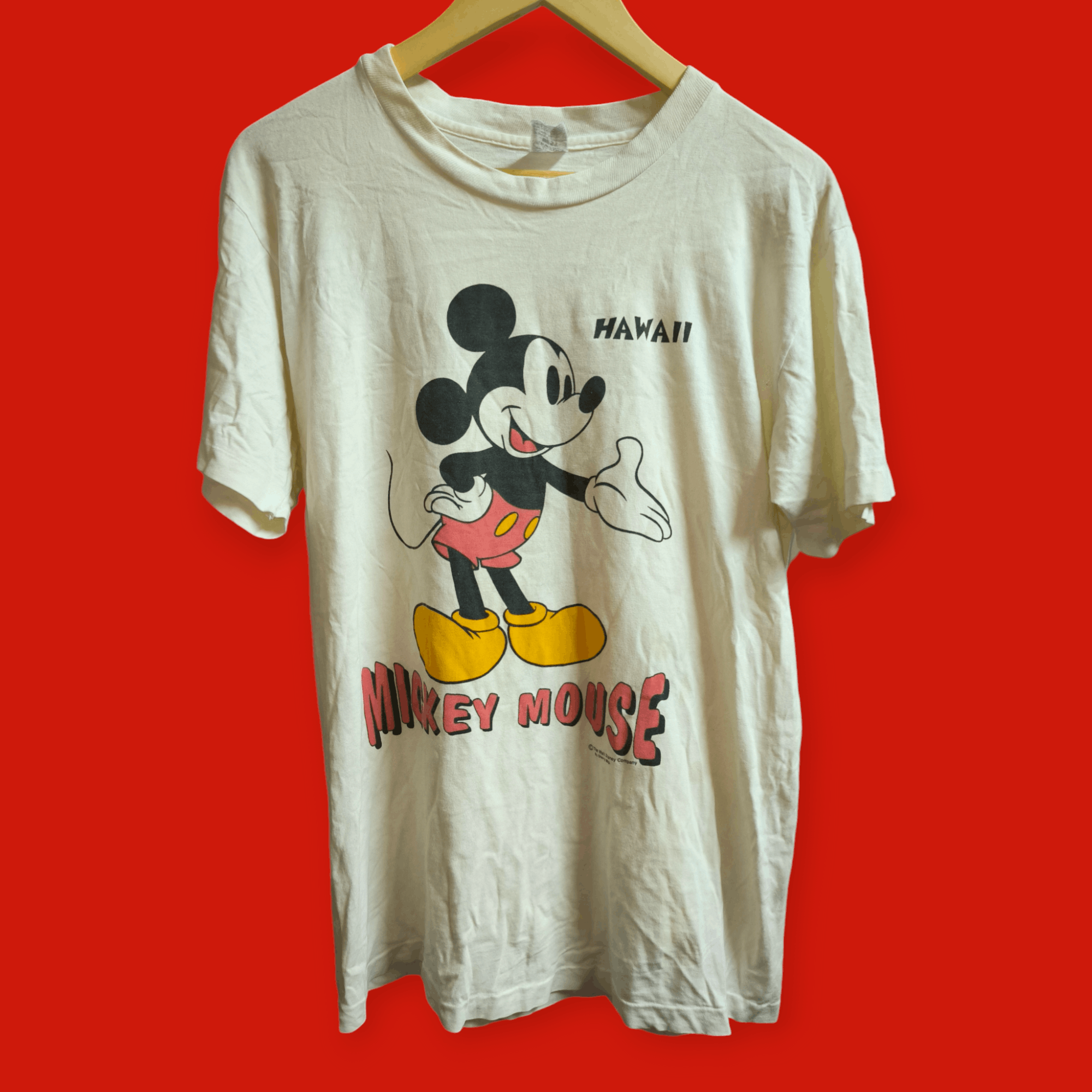 Mickey Mouse 80s Mickey Mouse Hawaii Mirror Print Size US M / EU 48-50 / 2 - 6 Thumbnail