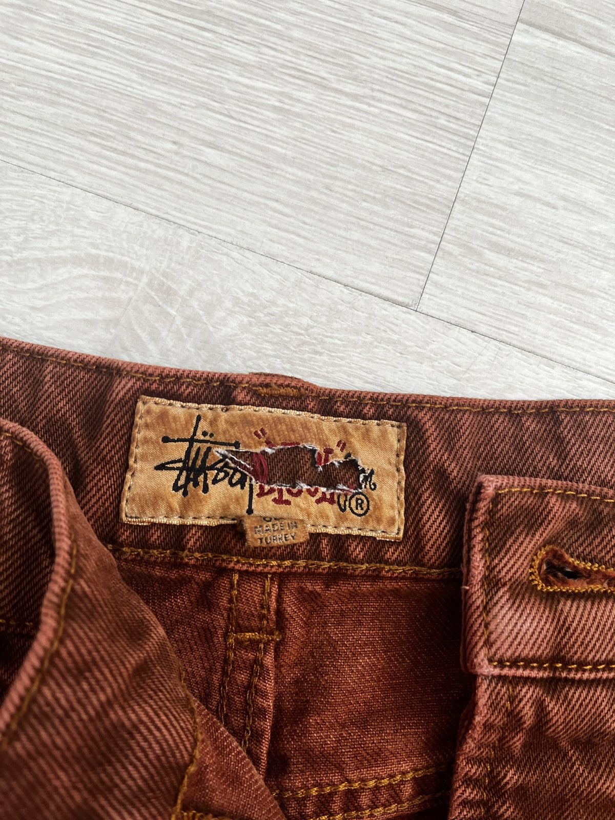 Stussy Stüssy Big Ol Clay Shorts Size US 32 / EU 48 - 4 Thumbnail