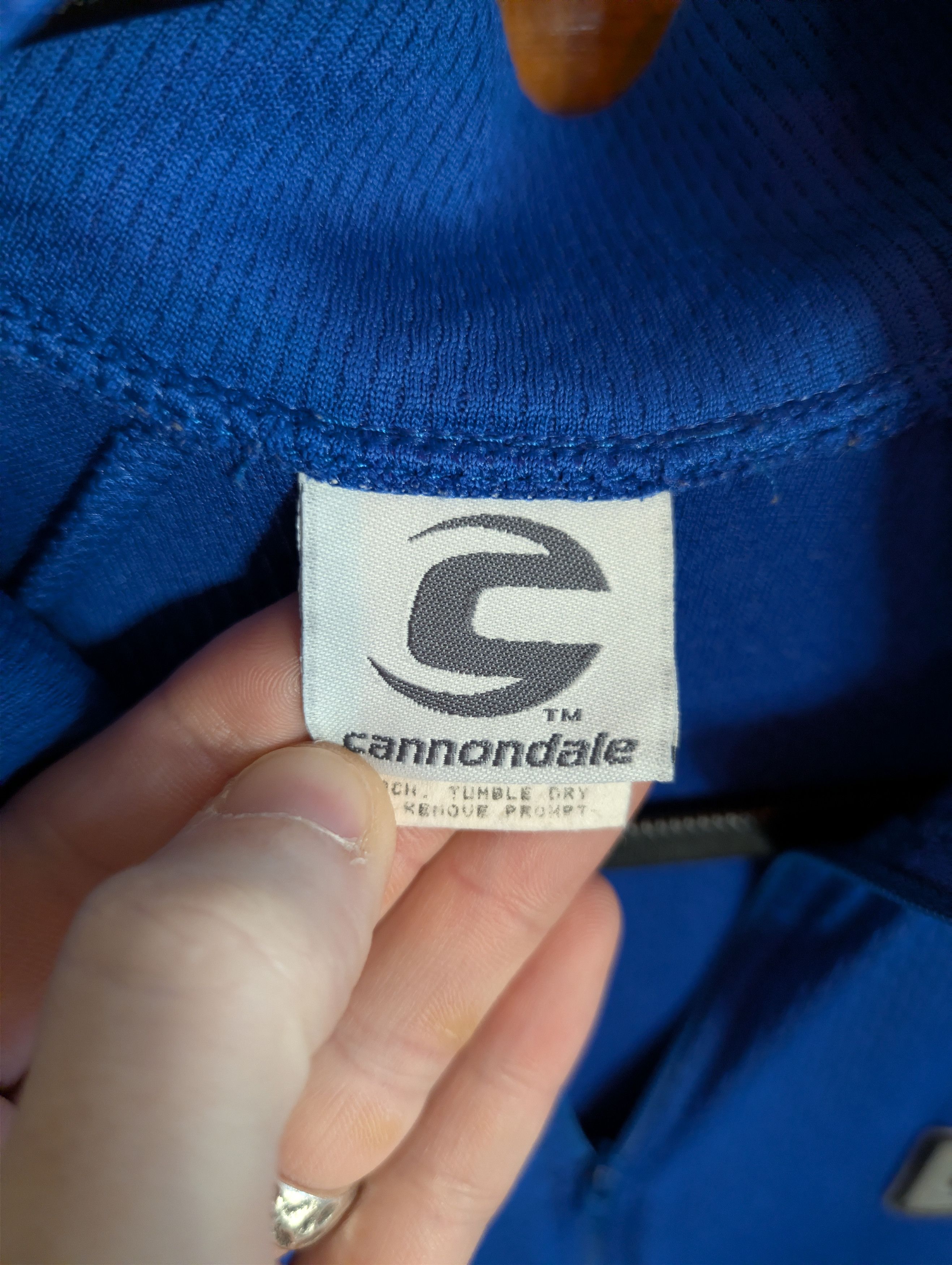 Other CANNONDALE 90s vintage MiUSA blue mesh zip cycling shirt Size US M / EU 48-50 / 2 - 3 Thumbnail