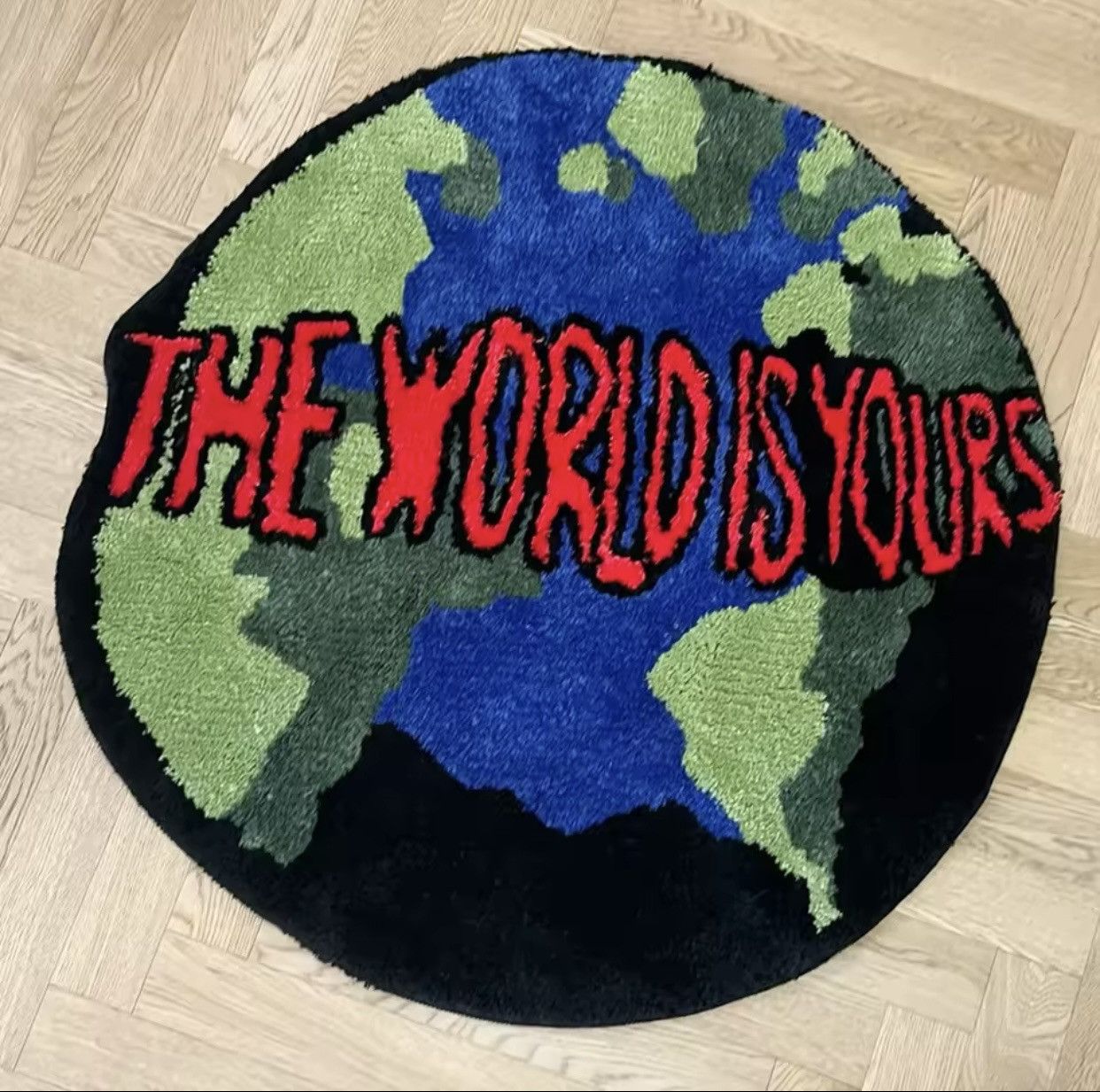 Japanese Brand × Vintage Anti-Slip Soft Cushion Pad Bedside Carpet Rug Size ONE SIZE - 1 Thumbnail