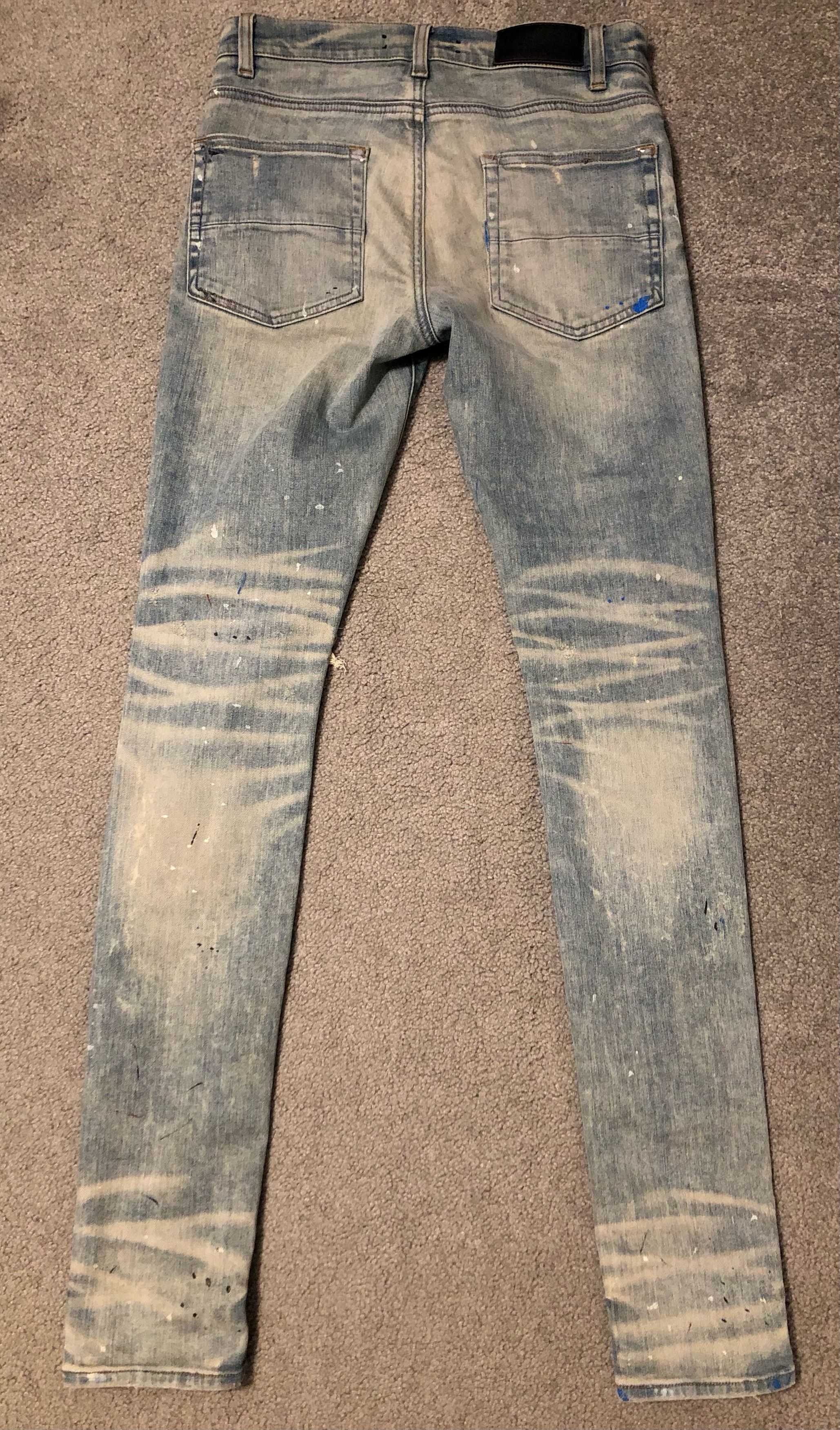 Amiri Amiri Paint Splatter Jeans Size US 30 / EU 46 - 2 Thumbnail