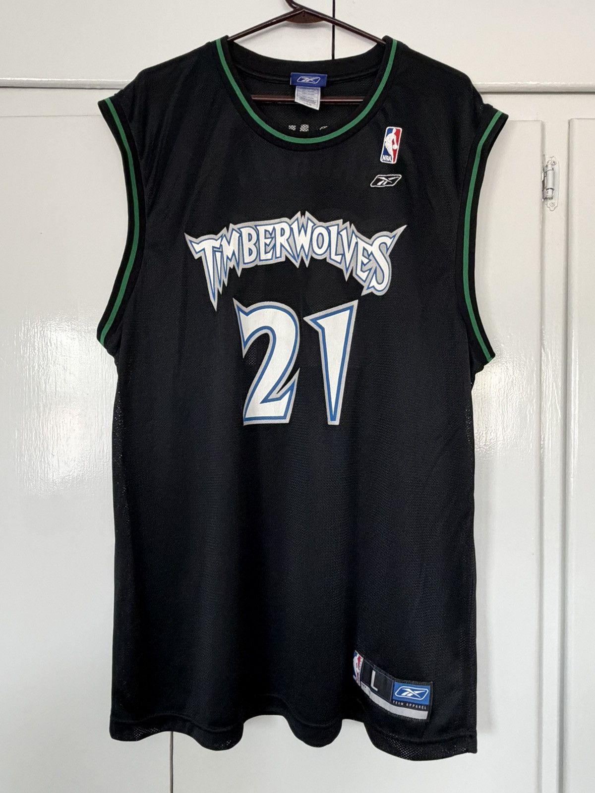 Reebok REEBOK MINNESOTA TIMBERWOLVES KEVIN GARNETT JERSEY #21 NBA Size US L / EU 52-54 / 3 - 1 Thumbnail