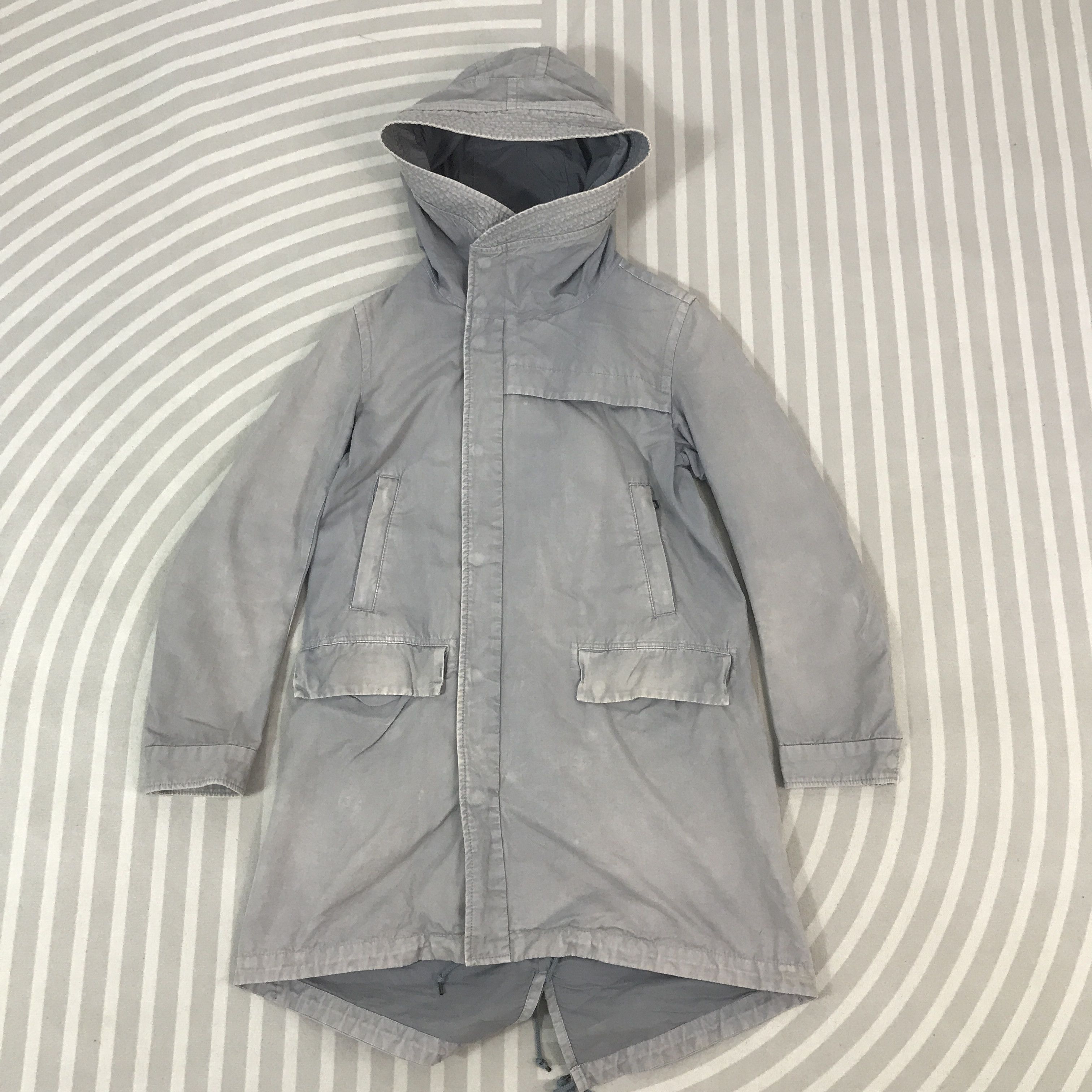 American Rag Vintage American Rag Parkas faded style Jacket K67B20 Size US L / EU 52-54 / 3 - 1 Thumbnail