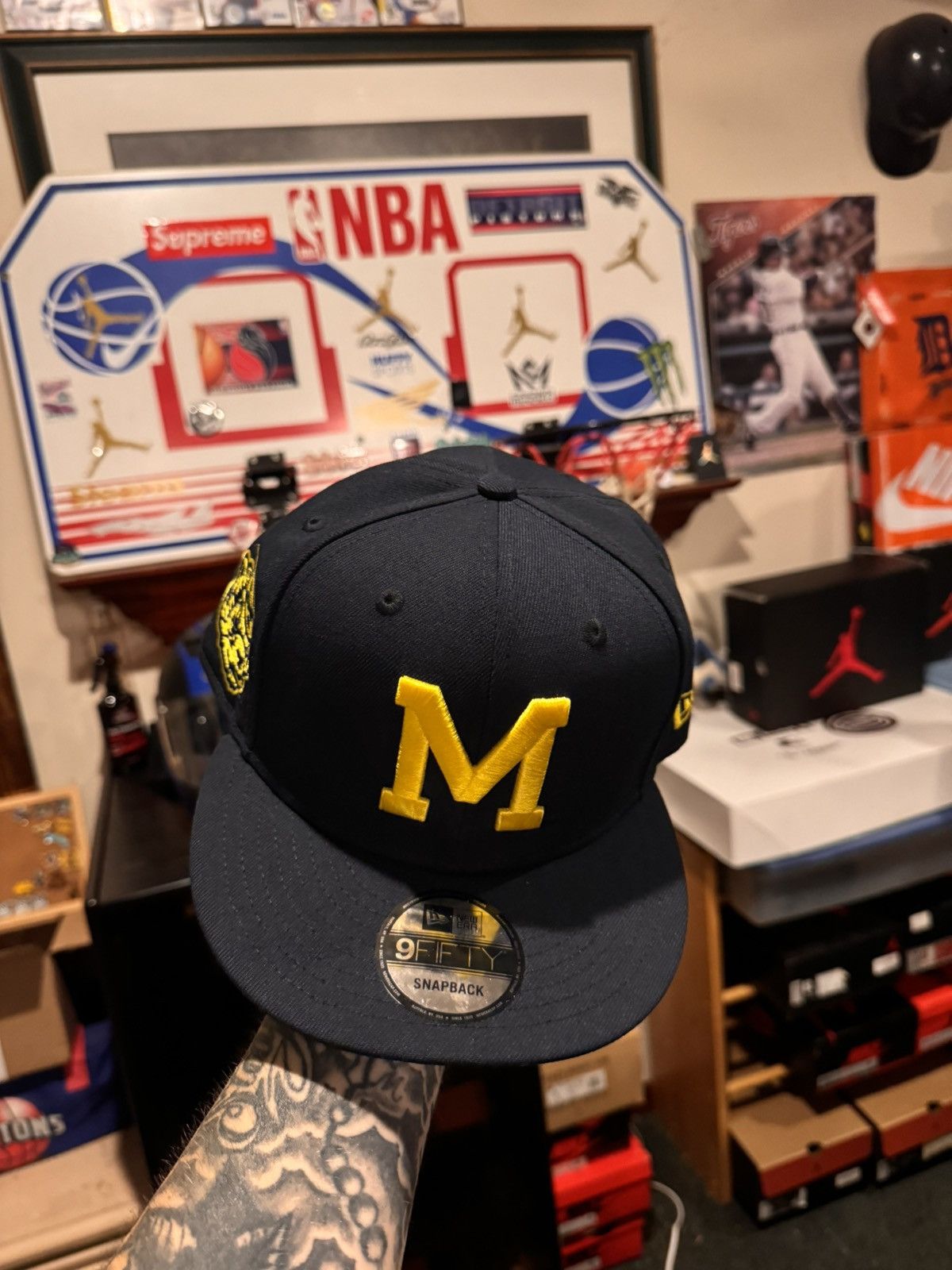 New Era New era 9fifty Michigan Wolverines snapback Size ONE SIZE - 1 Thumbnail