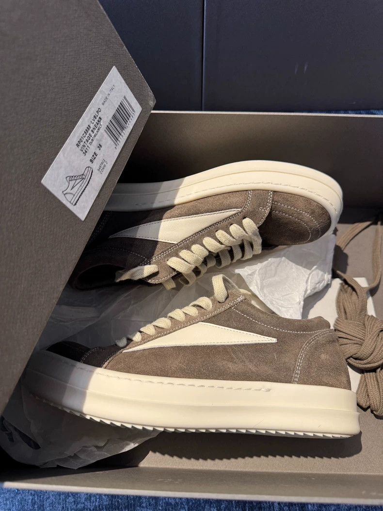 Rick Owens Rick Owens Suede leather infringement shoes Size US 5.5 / IT 35.5 - 8 Thumbnail
