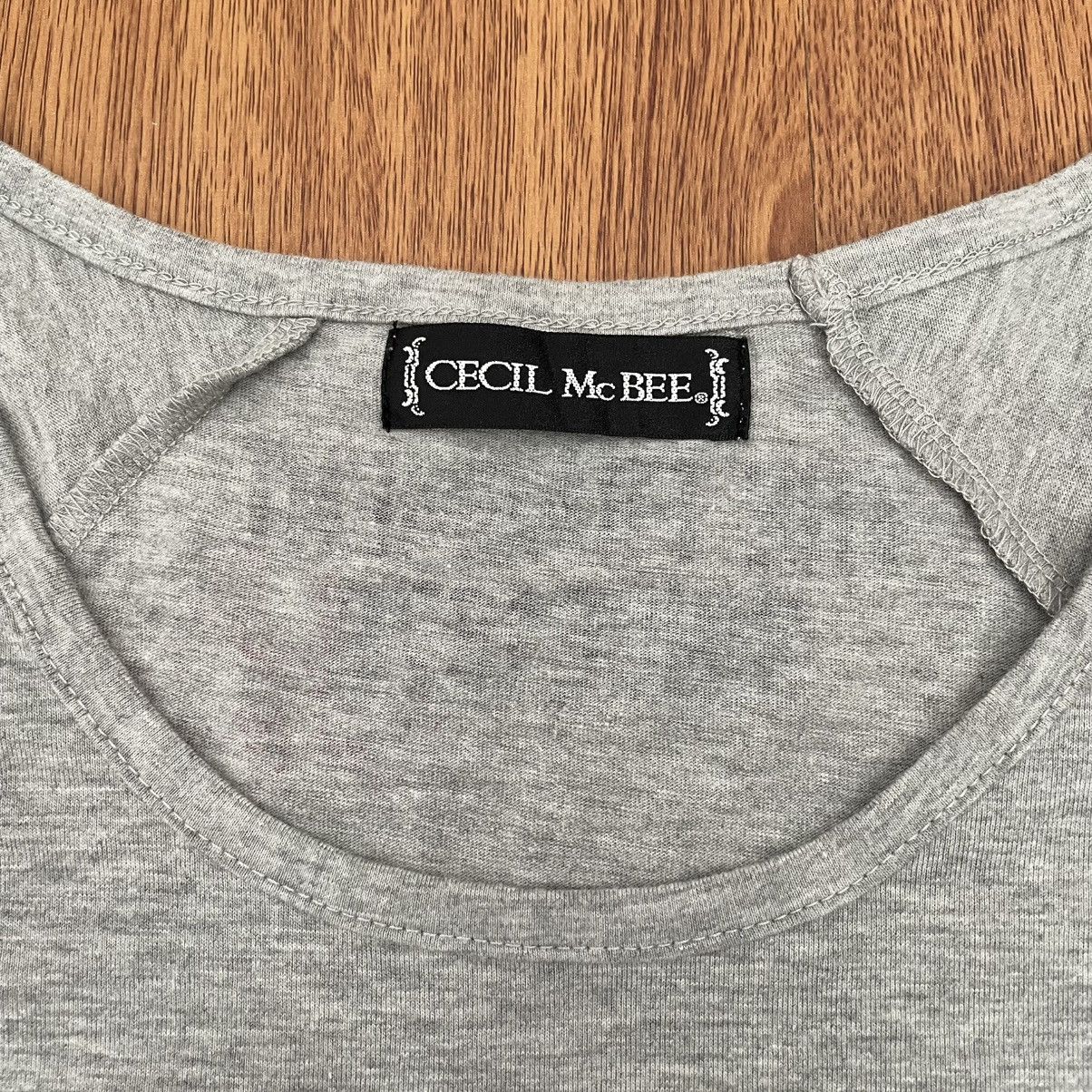 If Six Was Nine × Japanese Brand × Le Grande Bleu (L.G.B.) Cecil McBEE skull with flower mesh tee punk grunge styled Size M / US 6-8 / IT 42-44 - 3 Thumbnail
