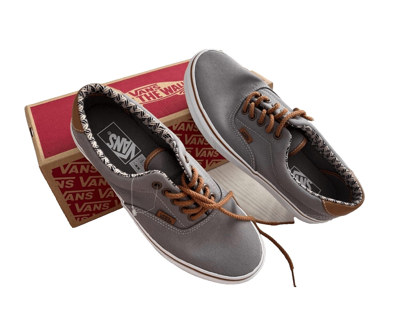 Vans Vans Unisex Era 59 Lace Up Shoes Frost Grey Chevron Grailed