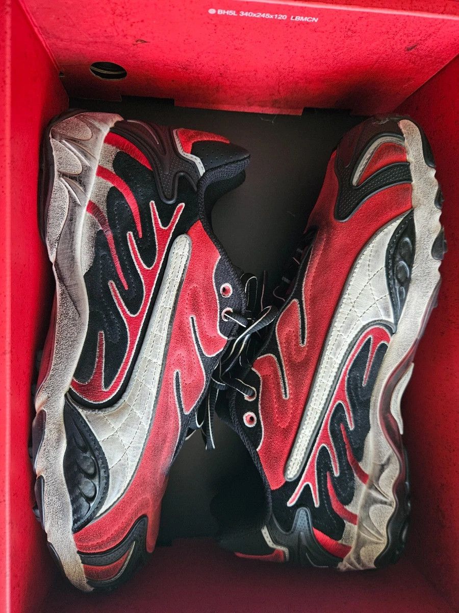 A$AP Rocky × Puma Puma Inhale OG ASAP Rocky Distressed Pack Black Pop Red Size US 10.5 / EU 43-44 - 2 Thumbnail