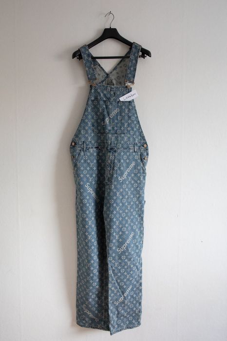 Supreme Louis Vuitton x Supreme Denim Overalls | Grailed