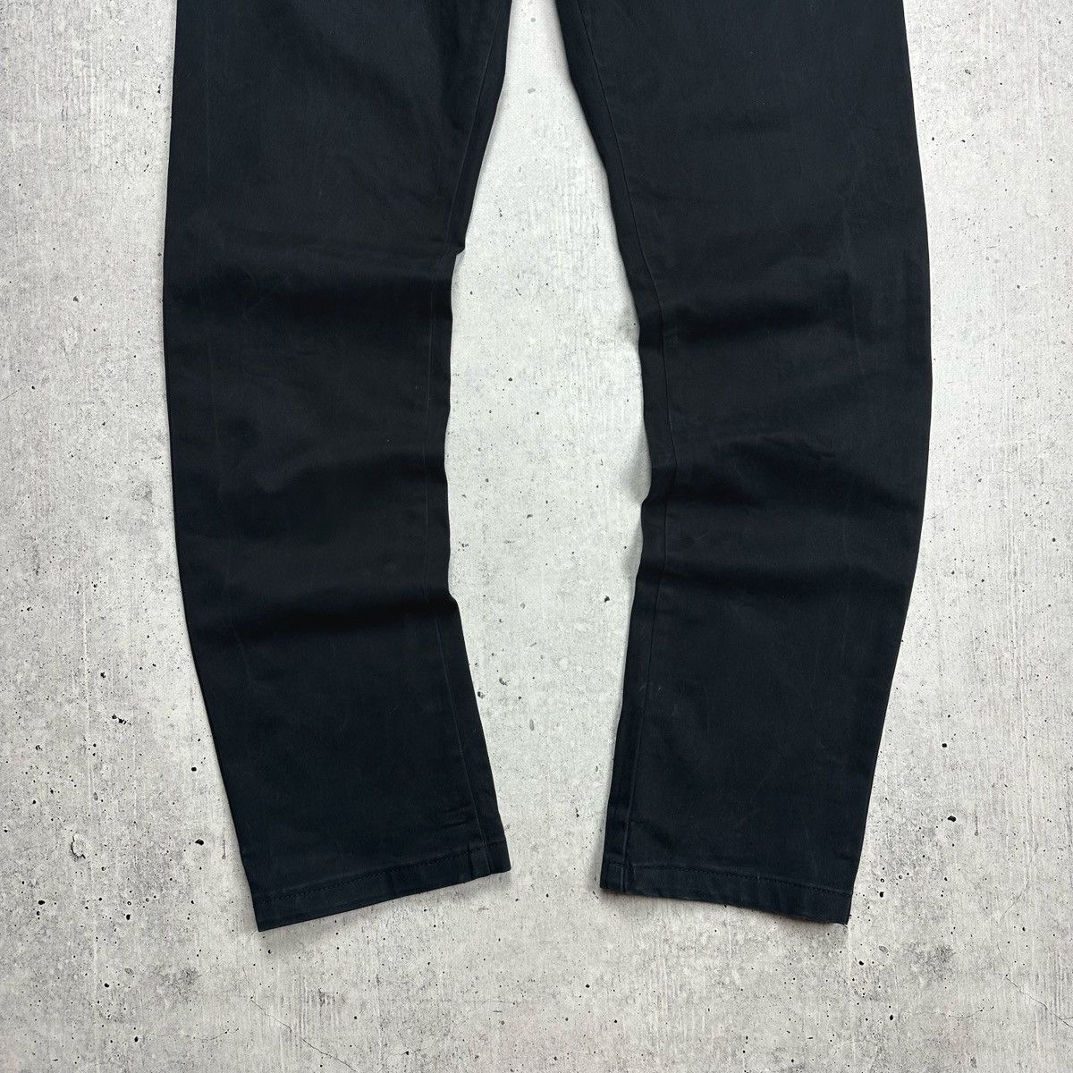 Versace × Versace Jeans Couture Versace Collection Men's Pleated Black Stretch Casual Pants Size US 33 - 7 Thumbnail