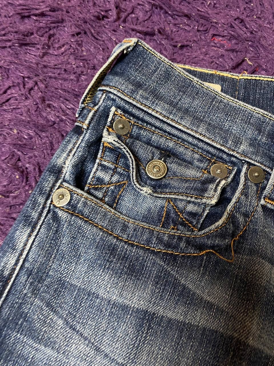 Other Vintage True Religion Bootcut Jeans Size 29" - 10 Thumbnail