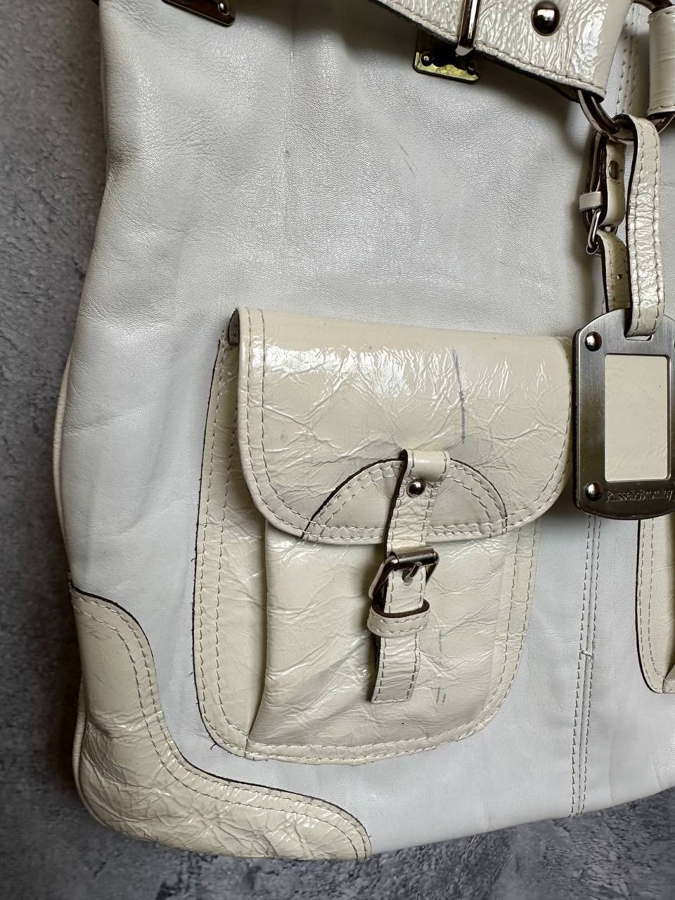 Russell & Bromley Russell & Bromley Leather Shoulder Tote Bag Buckle Size ONE SIZE - 5 Thumbnail