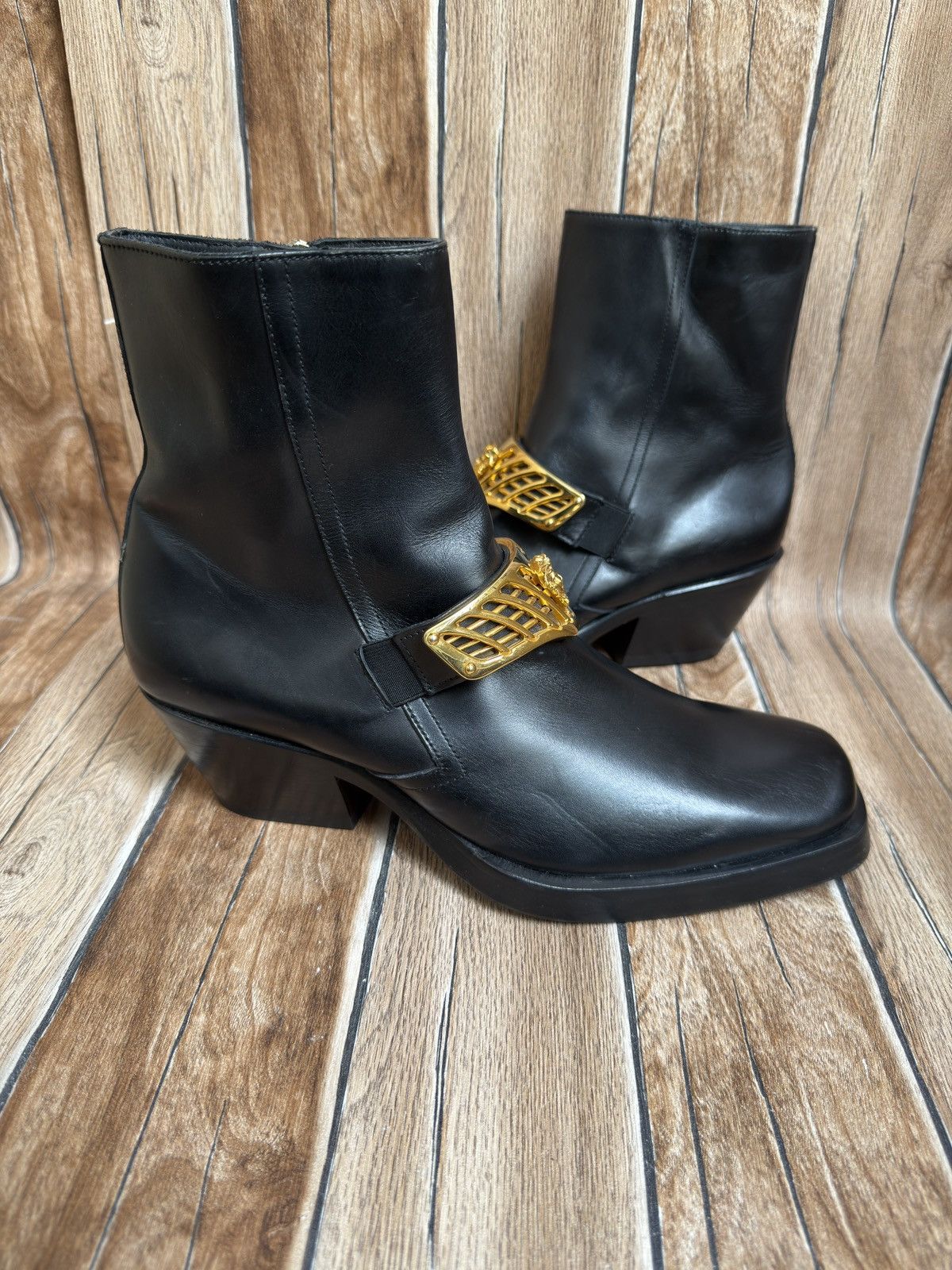 Versace 🔥🔥fw14 Western cowboy boots Size US 7.5 / EU 40-41 - 8 Thumbnail