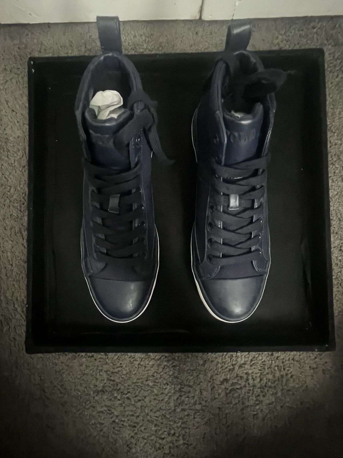 Polo Ralph Lauren Polo Ralph Lauren casual/formal high top sneaker Size US 8 / EU 41 - 4 Thumbnail