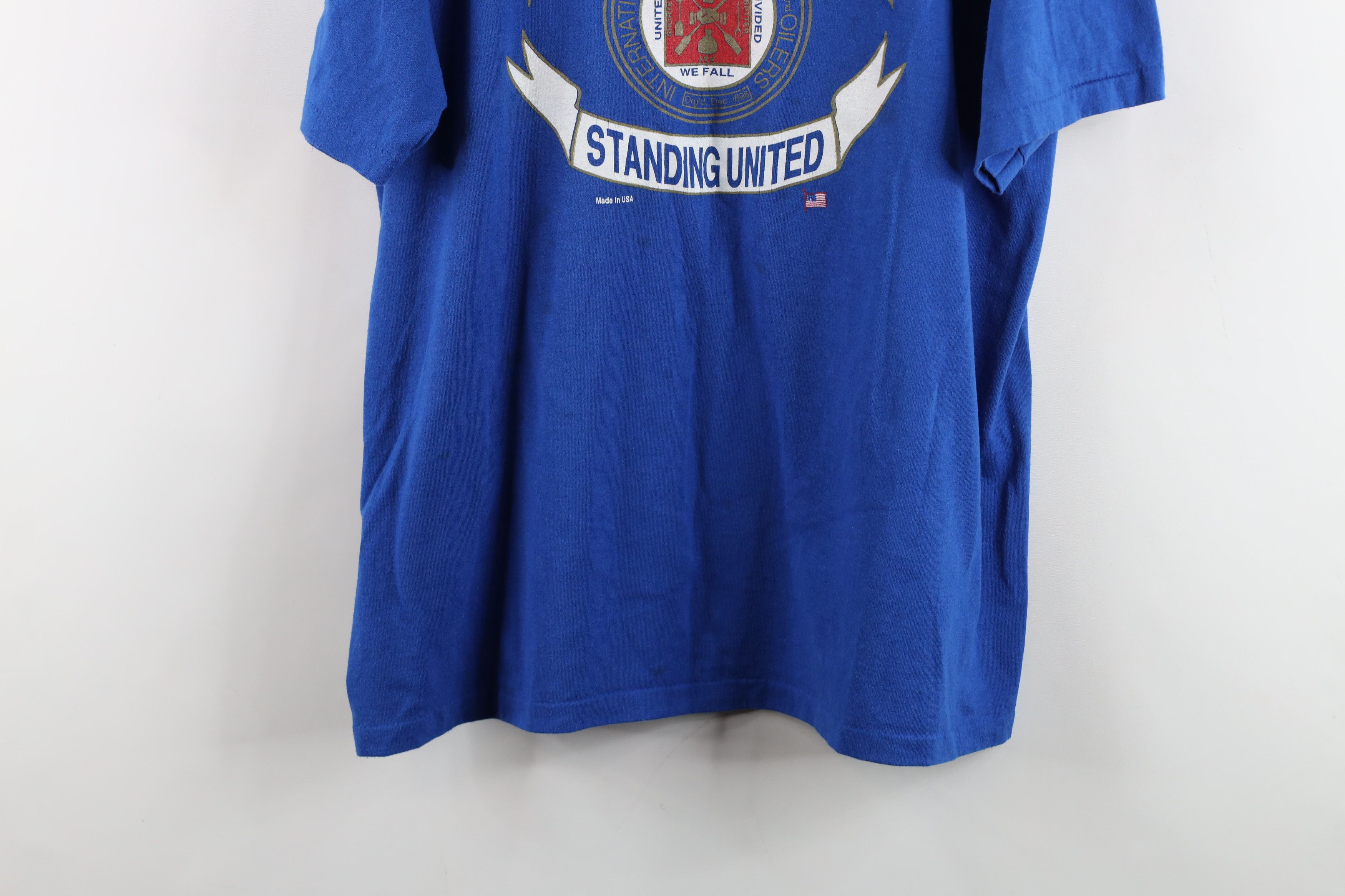 Vintage Vintage 70s 80s Brothers of Firemen and Oilers T-Shirt USA Size US XL / EU 56 / 4 - 3 Thumbnail