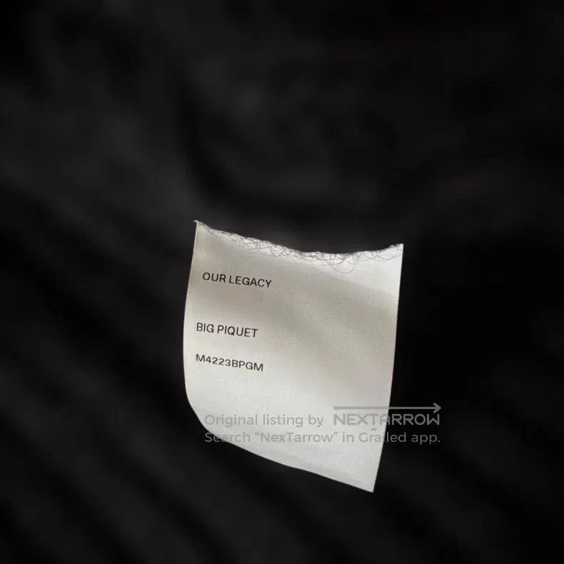 Our Legacy Our Legacy Black Sweater Size US M / EU 48-50 / 2 - 4 Thumbnail