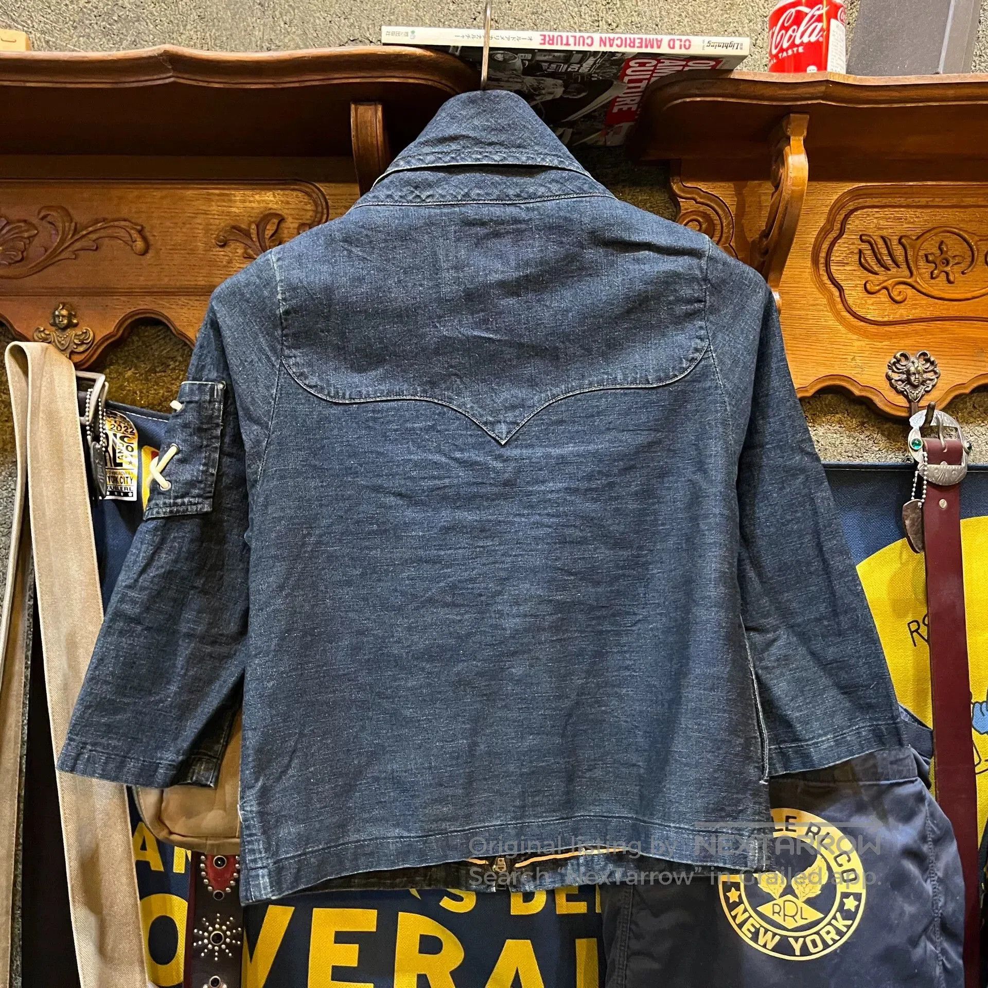 RRL Ralph Lauren RRL Double RL Indigo Dyed Jacket. Size M / US 6-8 / IT 42-44 - 2 Thumbnail