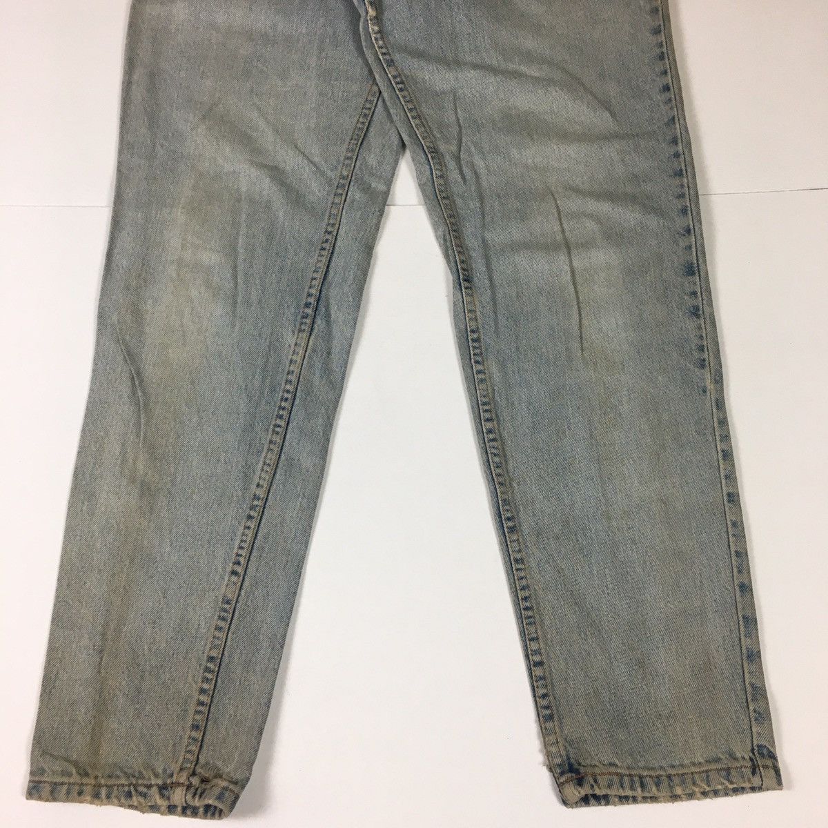 Levi's Vintage 90s Levi’s 551 Relaxed Fit Tapered Leg Long Size US 30 / EU 46 - 2 Thumbnail