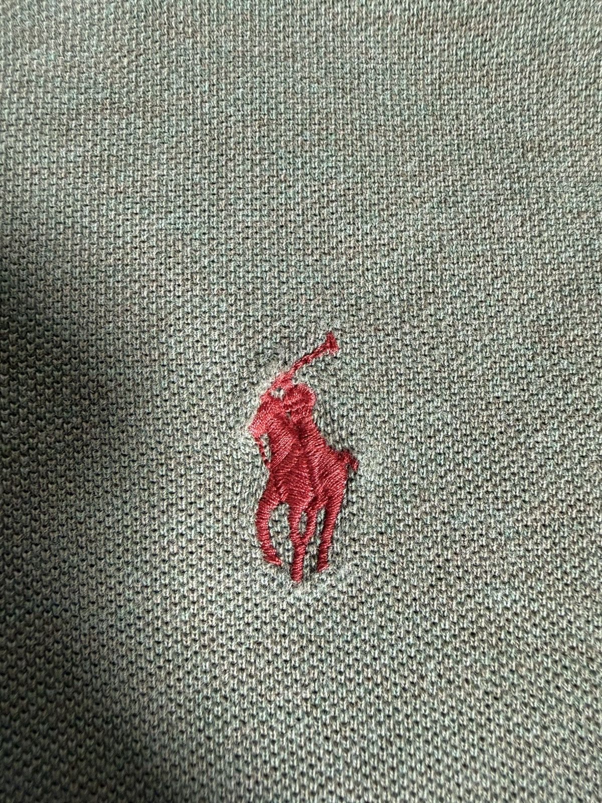 Polo Ralph Lauren Vintage Polo Ralph Lauren Cotton Polo Shirt Size US L / EU 52-54 / 3 - 3 Thumbnail