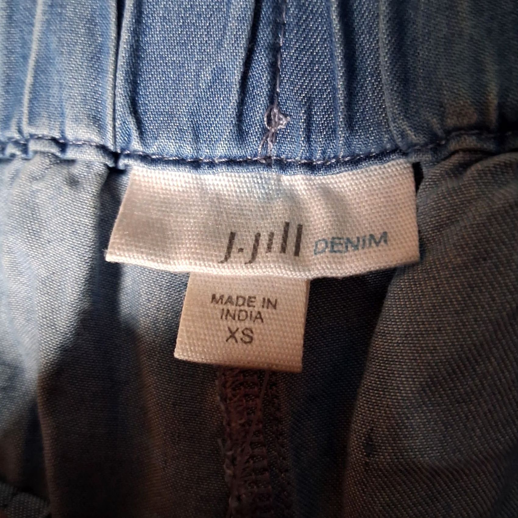 J. Jill J. Jill Denim Jeans XS Lightweight Chambray Blue Tencel Lyocell Read Wide-Leg Spring Summer Womens Size 26" / US 2 / IT 38 - 6 Thumbnail