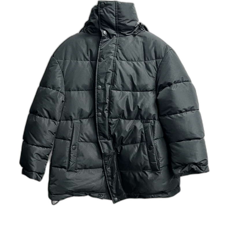Balenciaga Balenciaga Black Logo Puffer Jacket-2505 Size US M / EU 48-50 / 2 - 1 Thumbnail