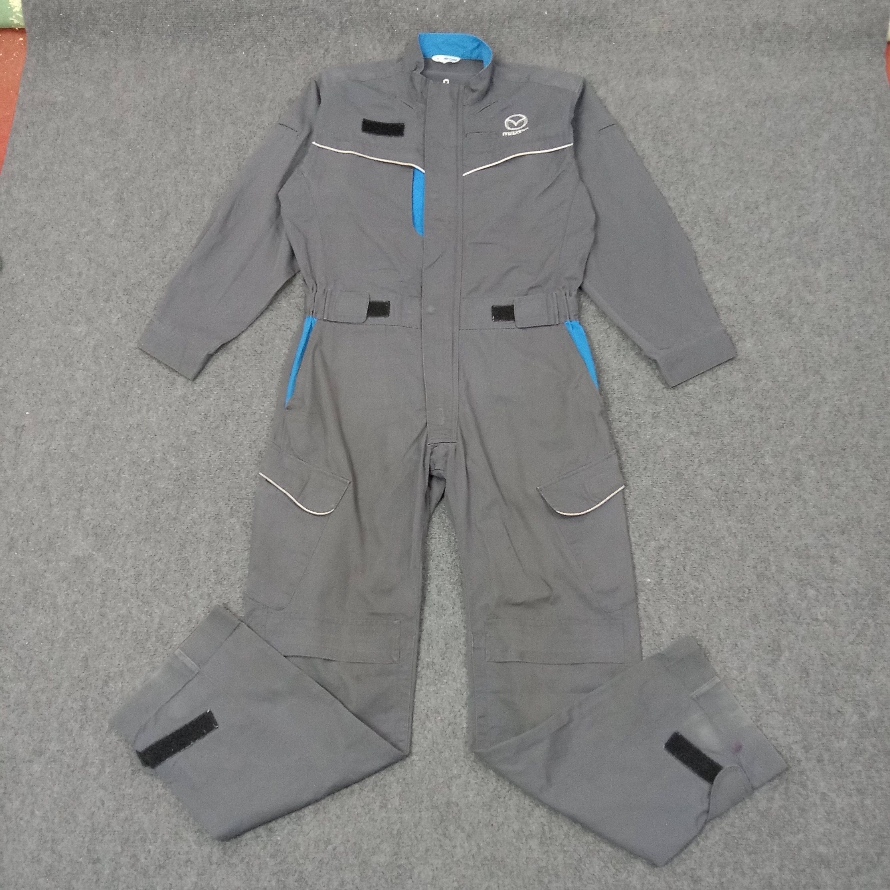 Japanese Brand Mazda Japanese Rally Team Custom Coverall Jacket C241N15 Size US M / EU 48-50 / 2 - 6 Thumbnail