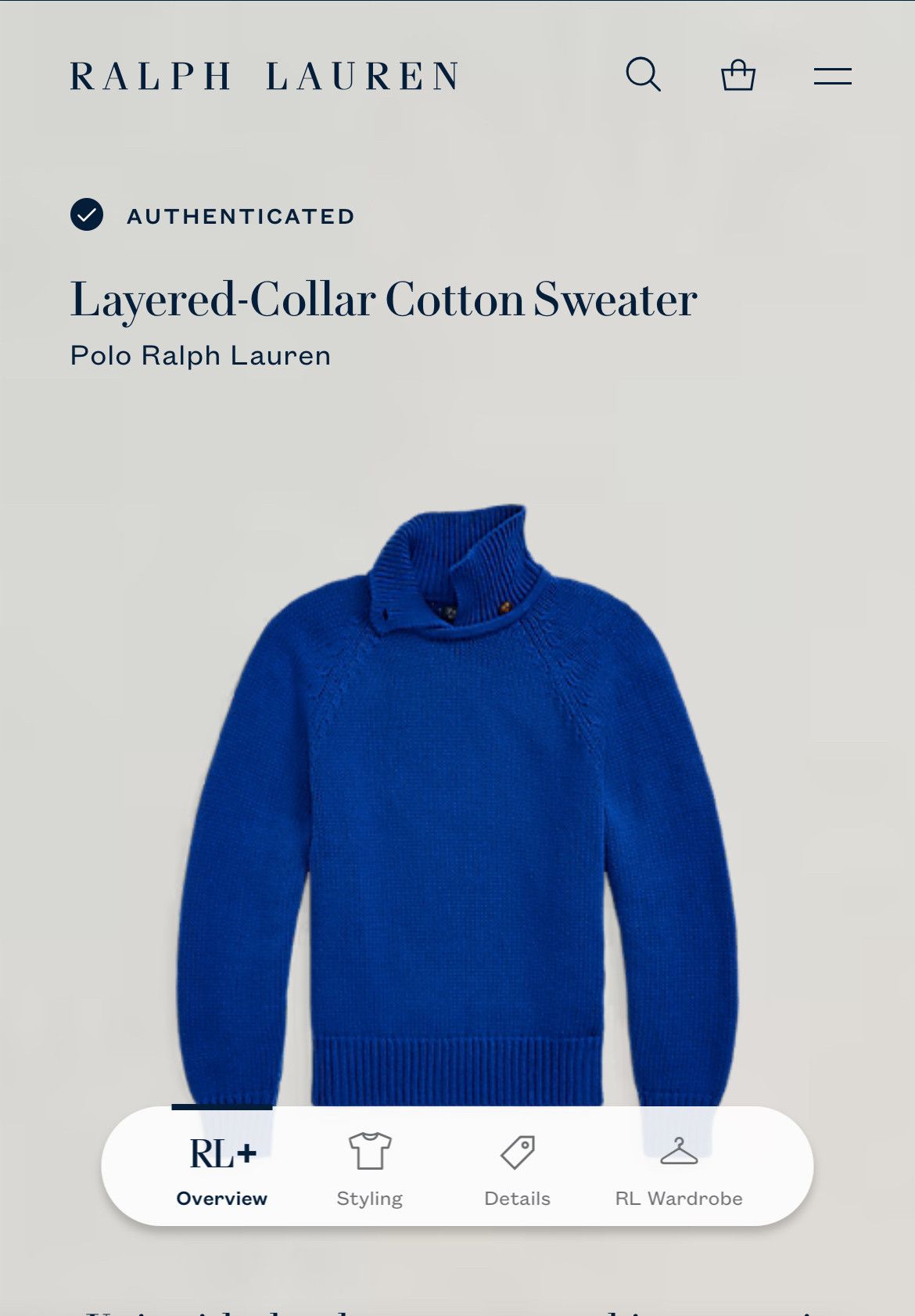 Polo Ralph Lauren Polo Ralph Lauren Layer Collar Sweater Size XS / US 0-2 / IT 36-38 - 6 Thumbnail