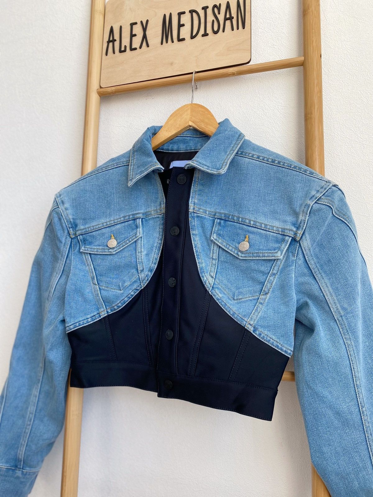 Mugler Mugler x H&M Women’s Denim Jacket Size S Size S / US 4 / IT 40 - 3 Thumbnail