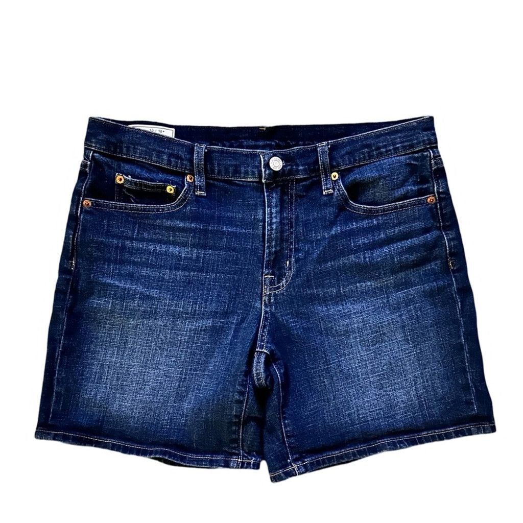 Gap GAP Women’s Jean 5” Short Mid-Rise Blue Size 30 or 10R. Size 42" / US 20 - 13 Thumbnail