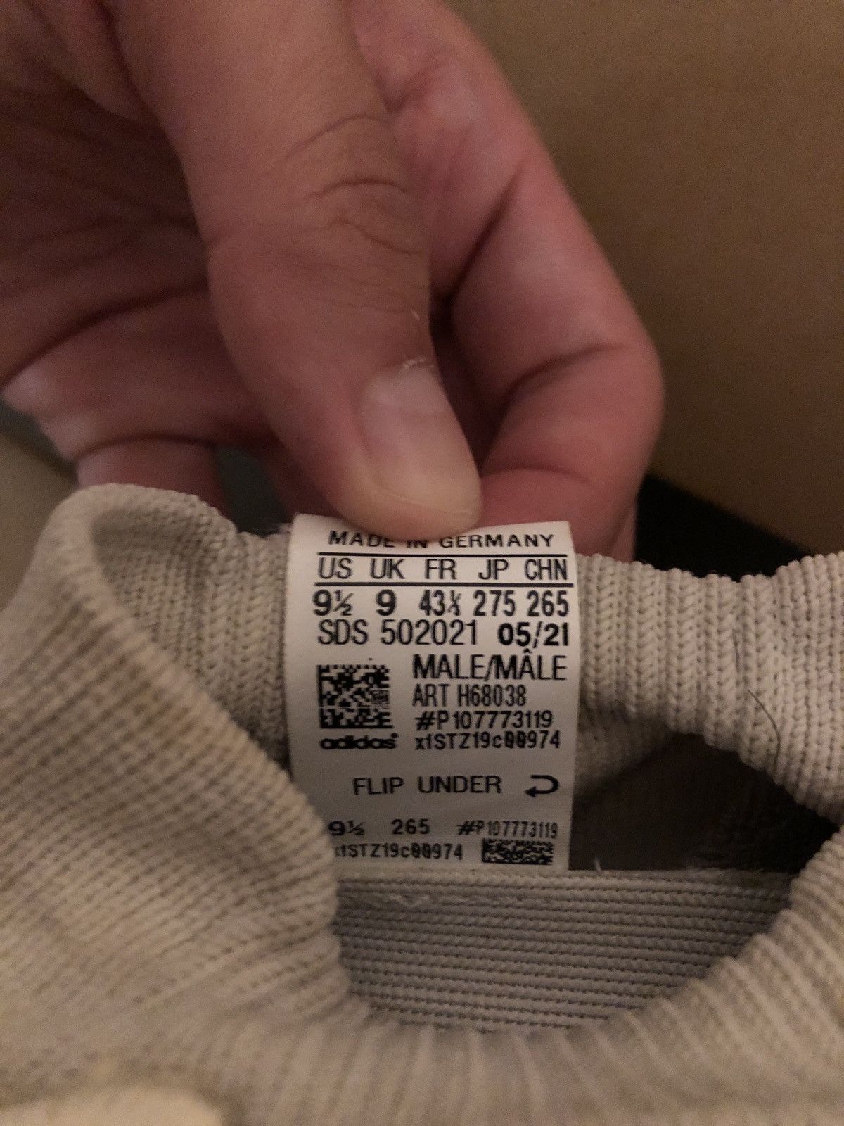 Adidas × Yeezy Yeezy 450 cloud Size US 9.5 / EU 42-43 - 3 Thumbnail
